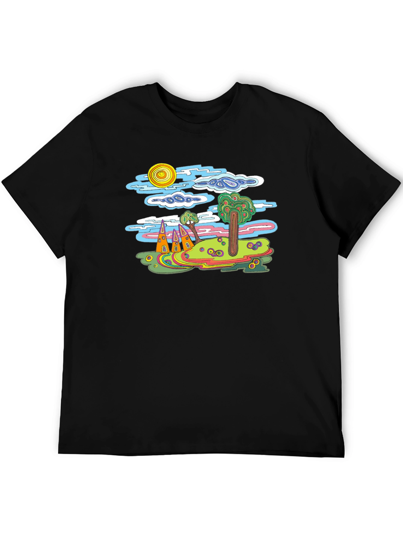 Psychedelic Landscape T-Shirt
