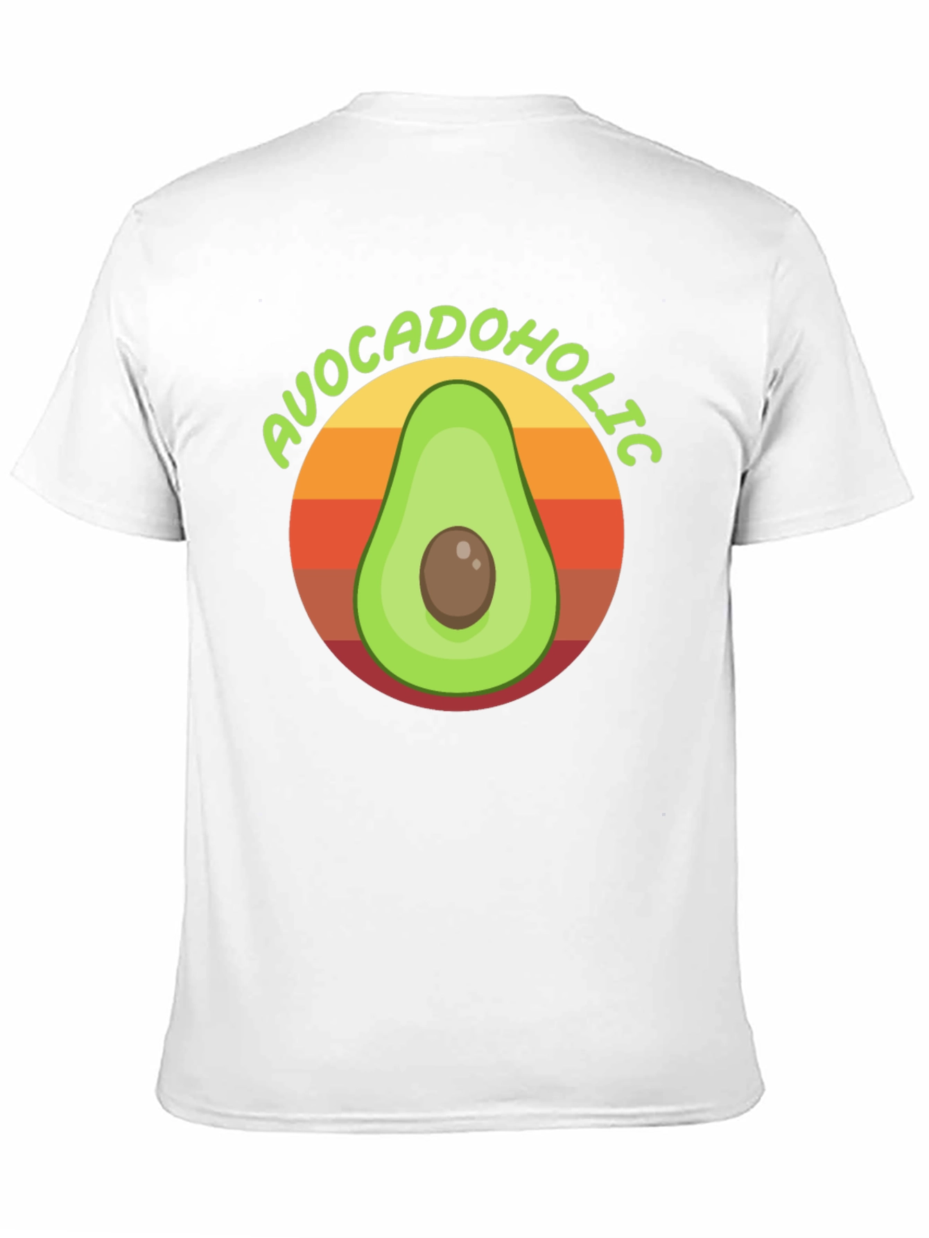 Avocadoholic T-Shirt - Funny Avocado Lover Tee