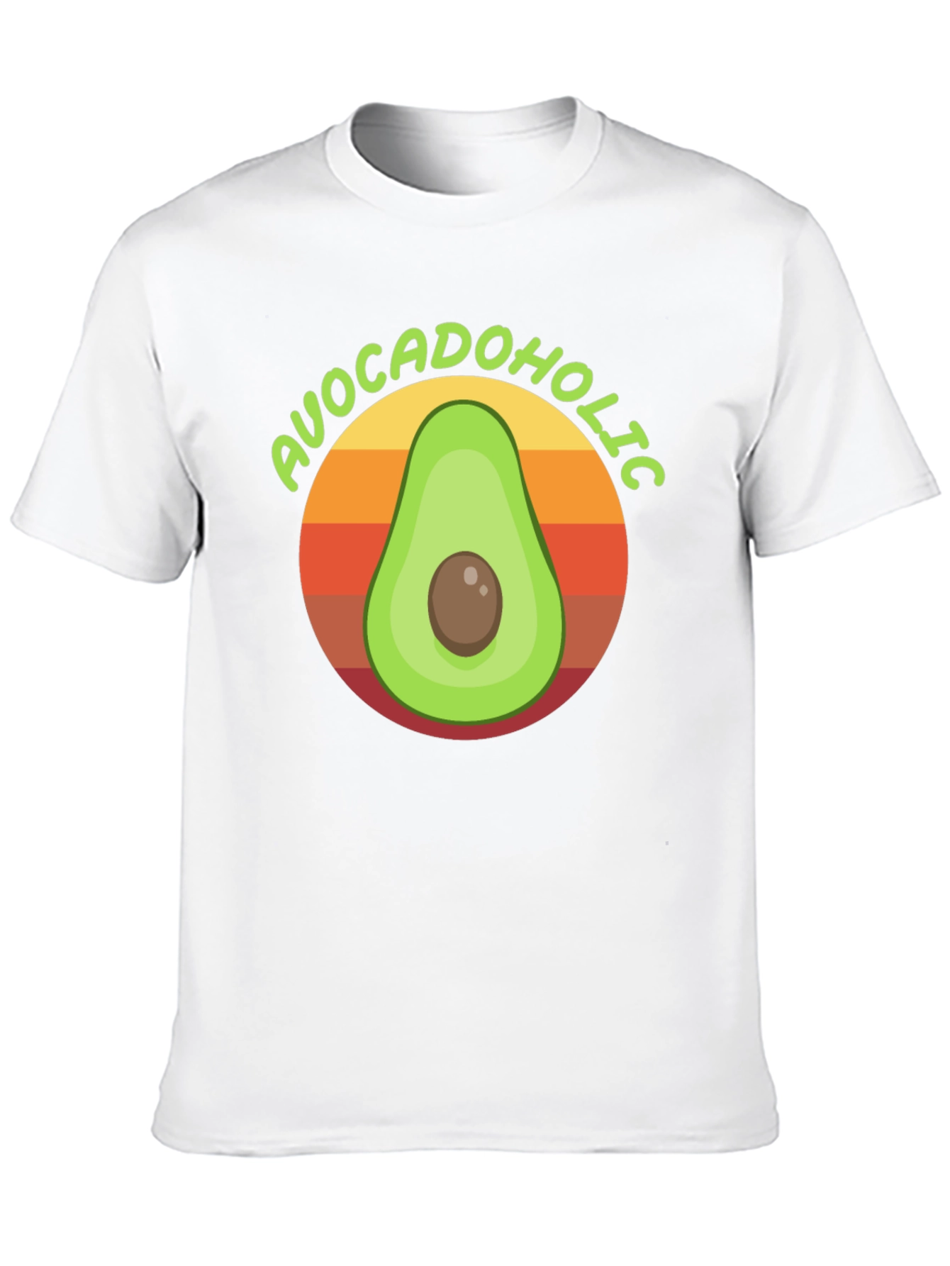 Avocadoholic T-Shirt - Funny Avocado Lover Tee