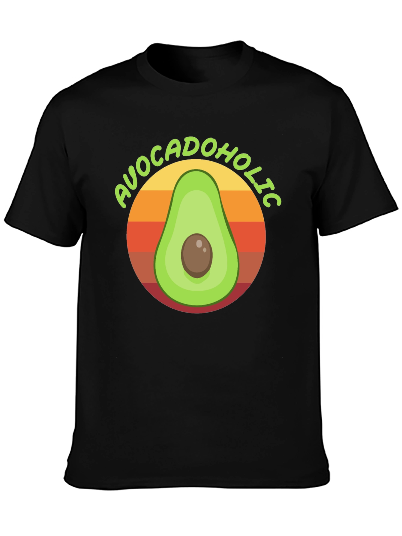 Avocadoholic T-Shirt - Funny Avocado Lover Tee