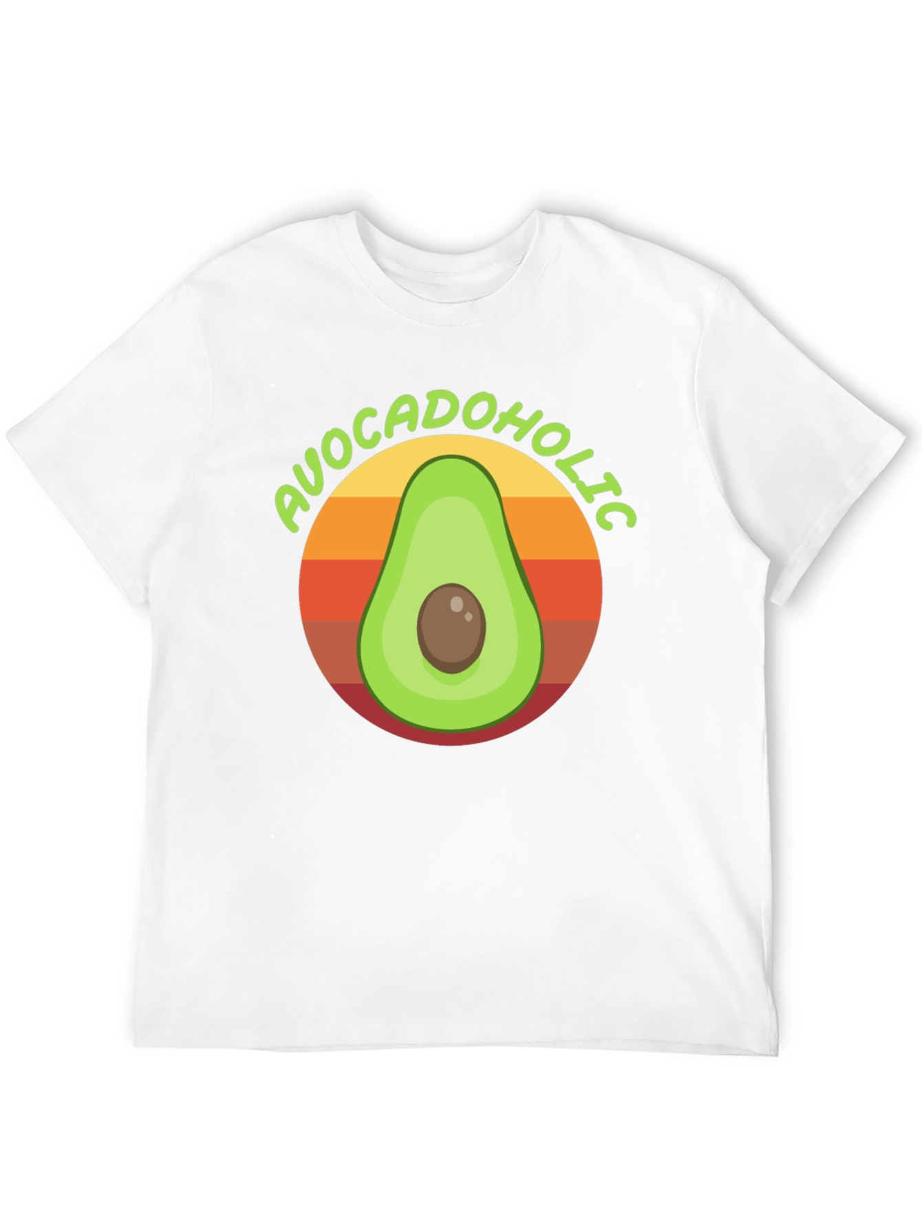 Avocadoholic T-Shirt - Funny Avocado Lover Tee