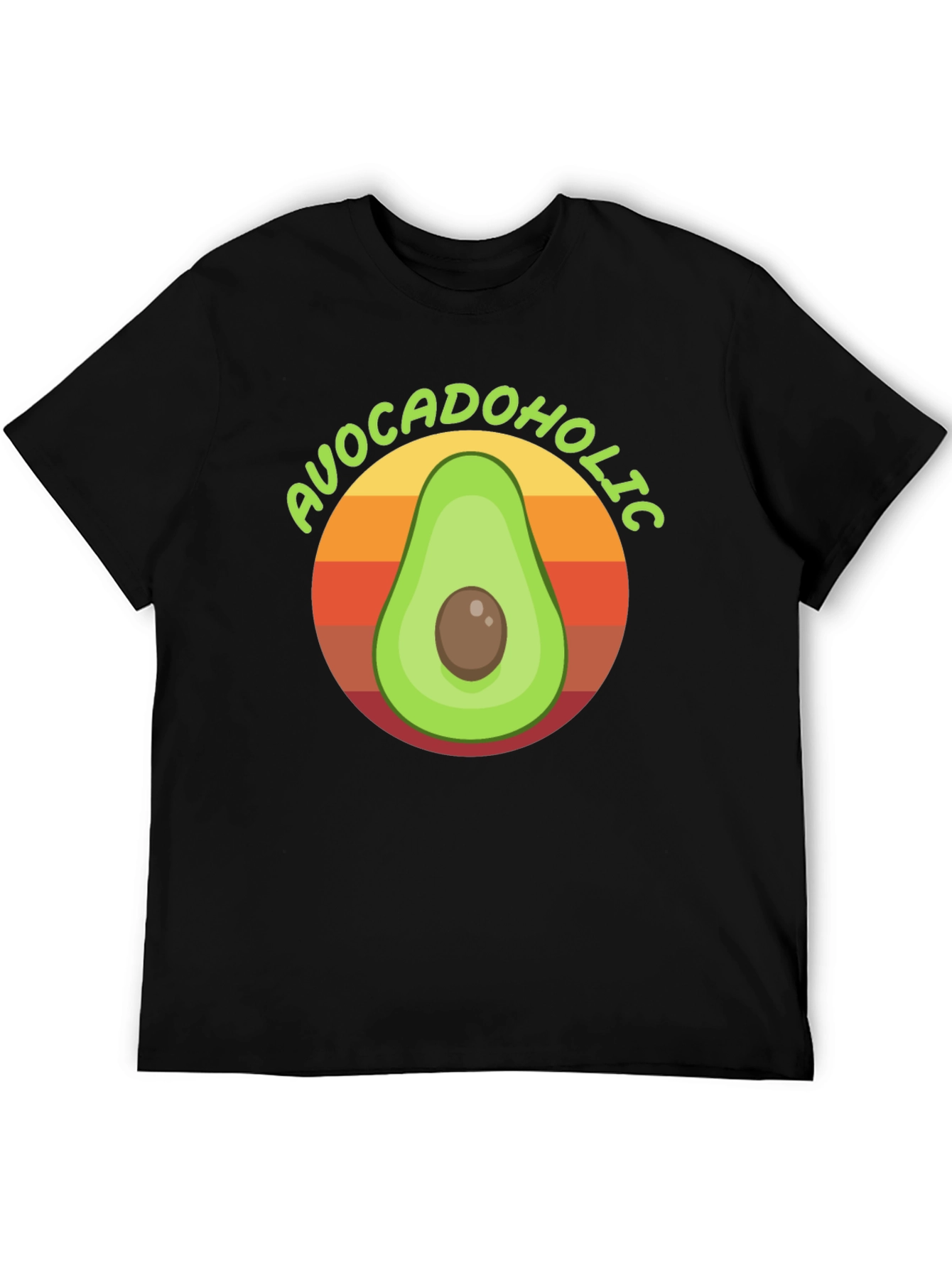 Avocadoholic T-Shirt - Funny Avocado Lover Tee