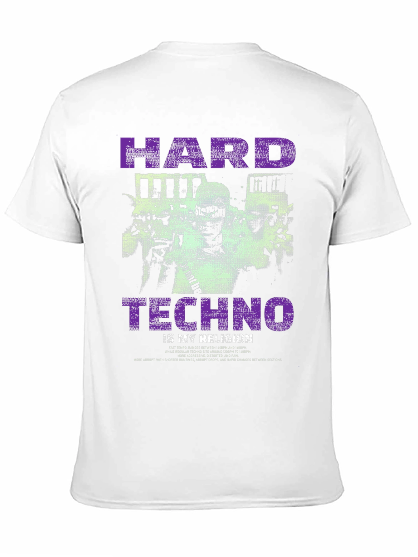 Hard Techno Religion Graphic Tee