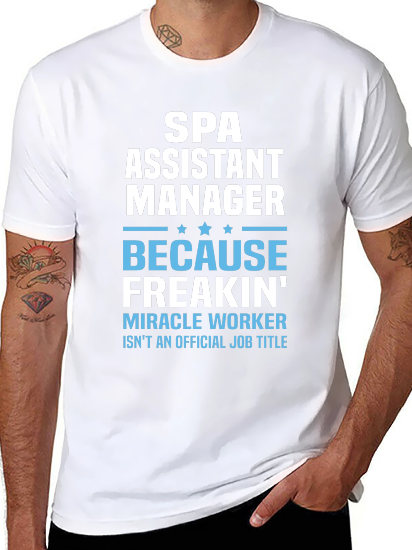 Spa Assistant Manager Funny T-Shirt