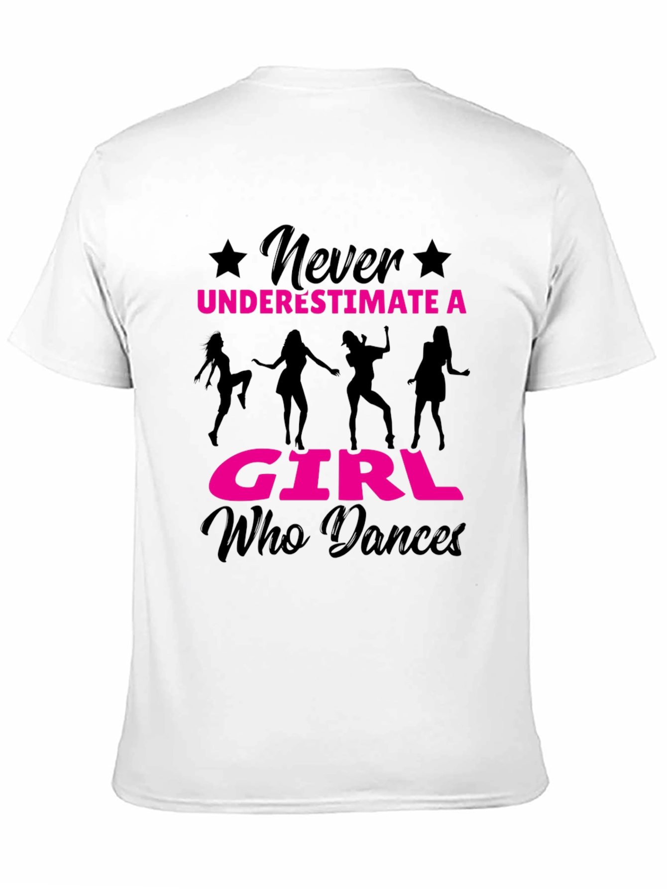 Never Underestimate a Girl Who Dances T-Shirt