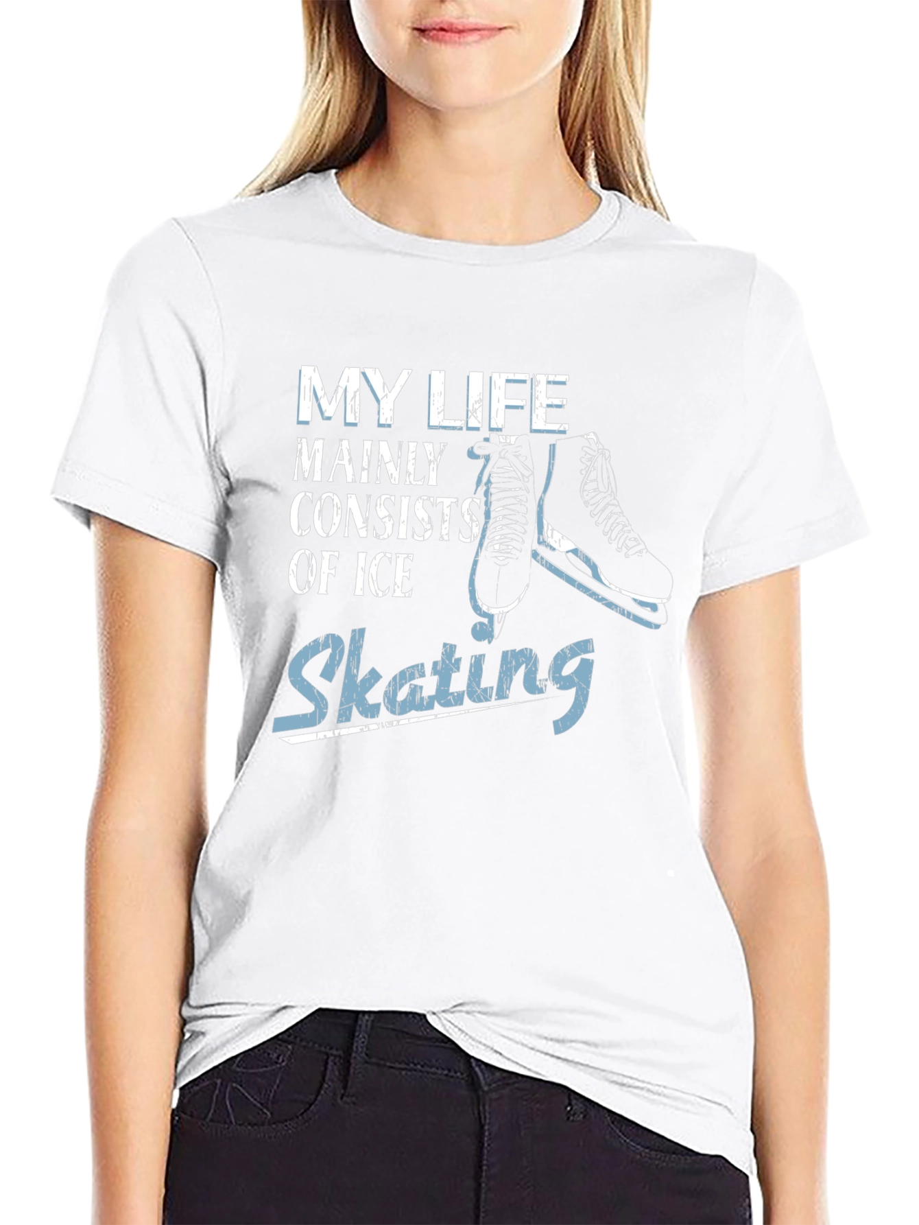 My Life Consists of Ice Skating T-Shirt