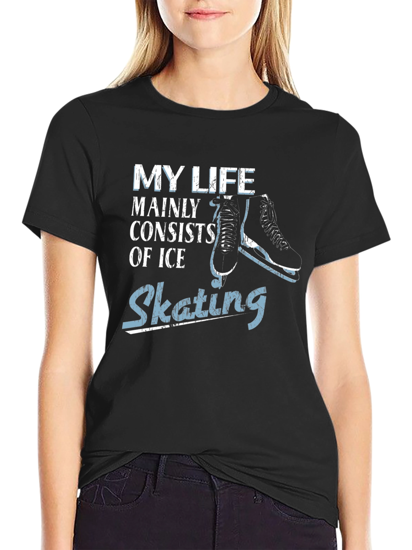 My Life Consists of Ice Skating T-Shirt
