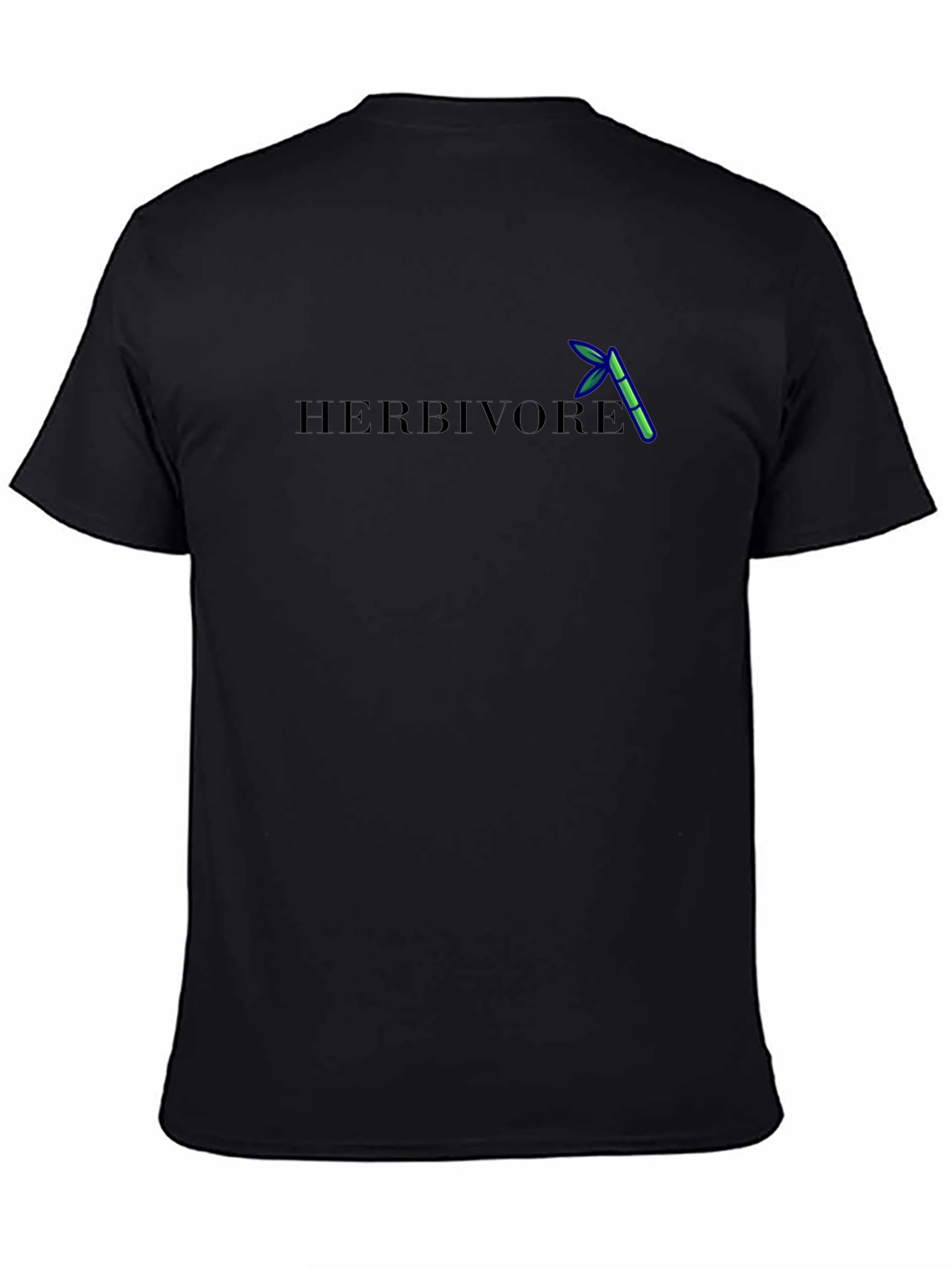 Herbivore Black Graphic Tee