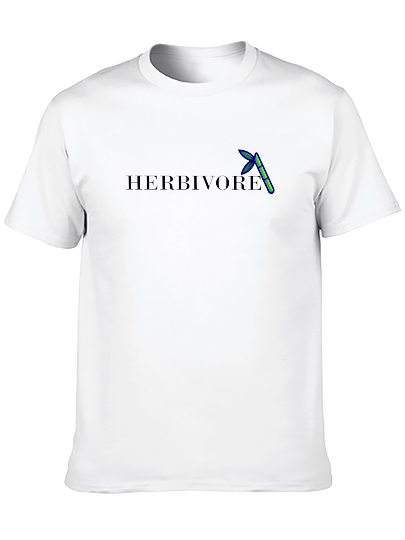 Herbivore Black Graphic Tee