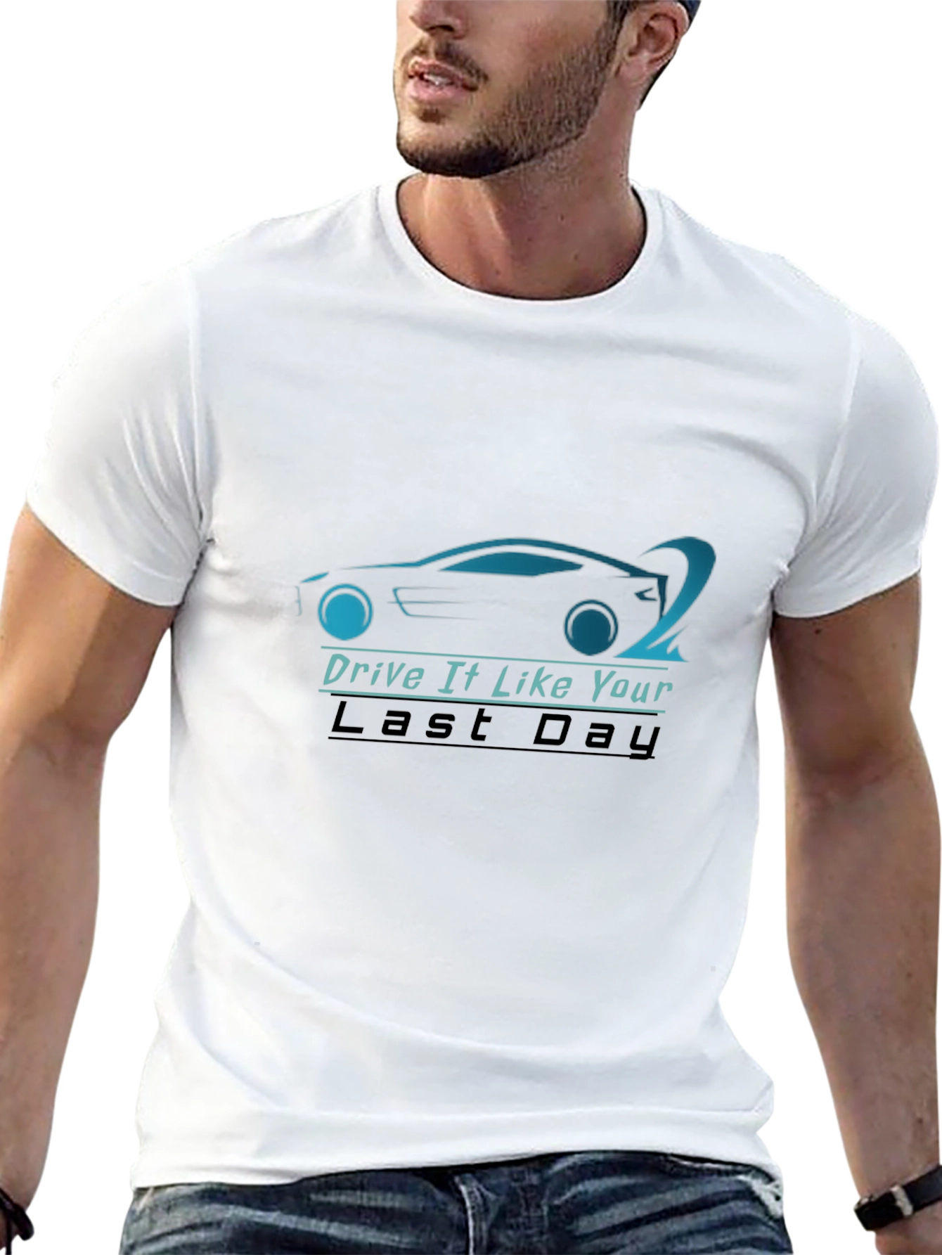 Drive It Like Your Last Day T-Shirt - Black