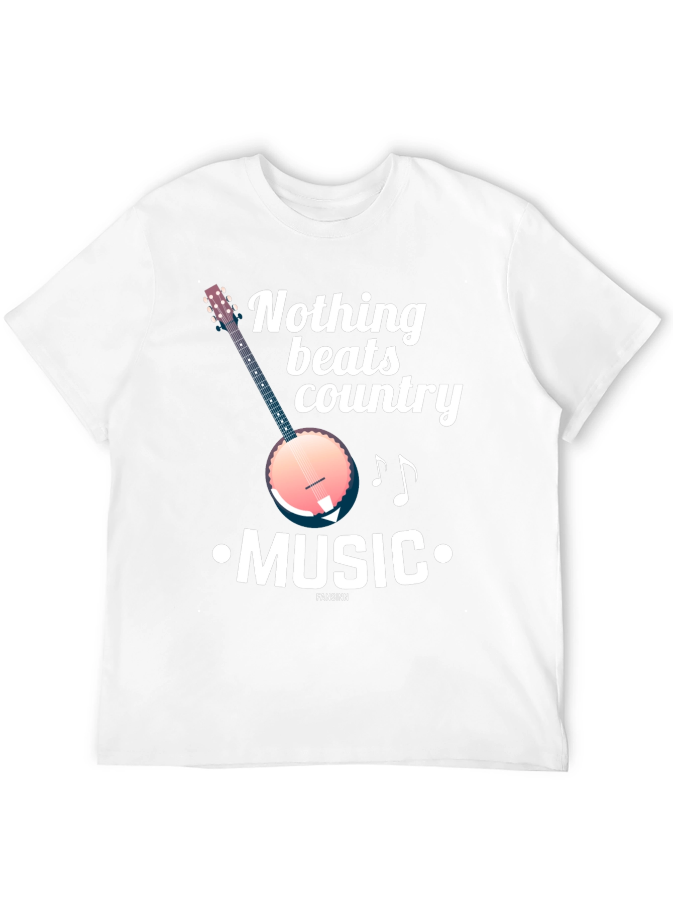 Country Music Banjo Graphic T-Shirt