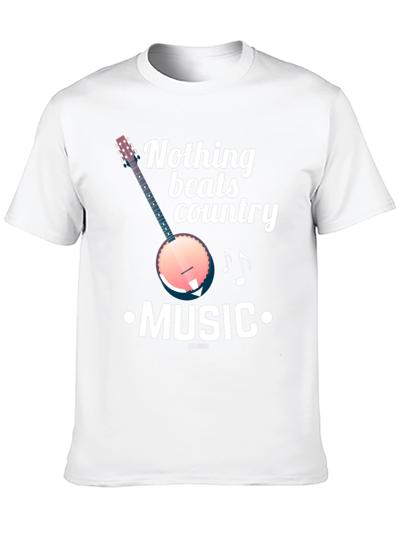 Country Music Banjo Graphic T-Shirt