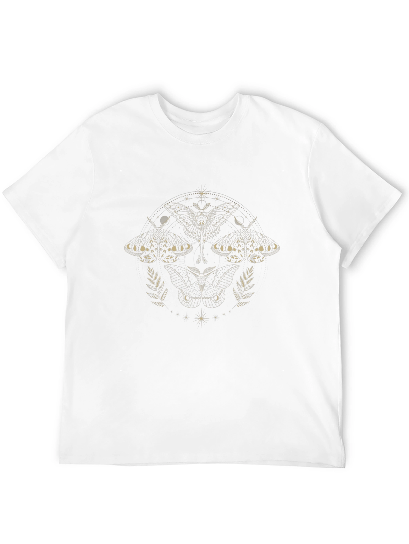 Moth Graphic Tee - Stylish Comfort
