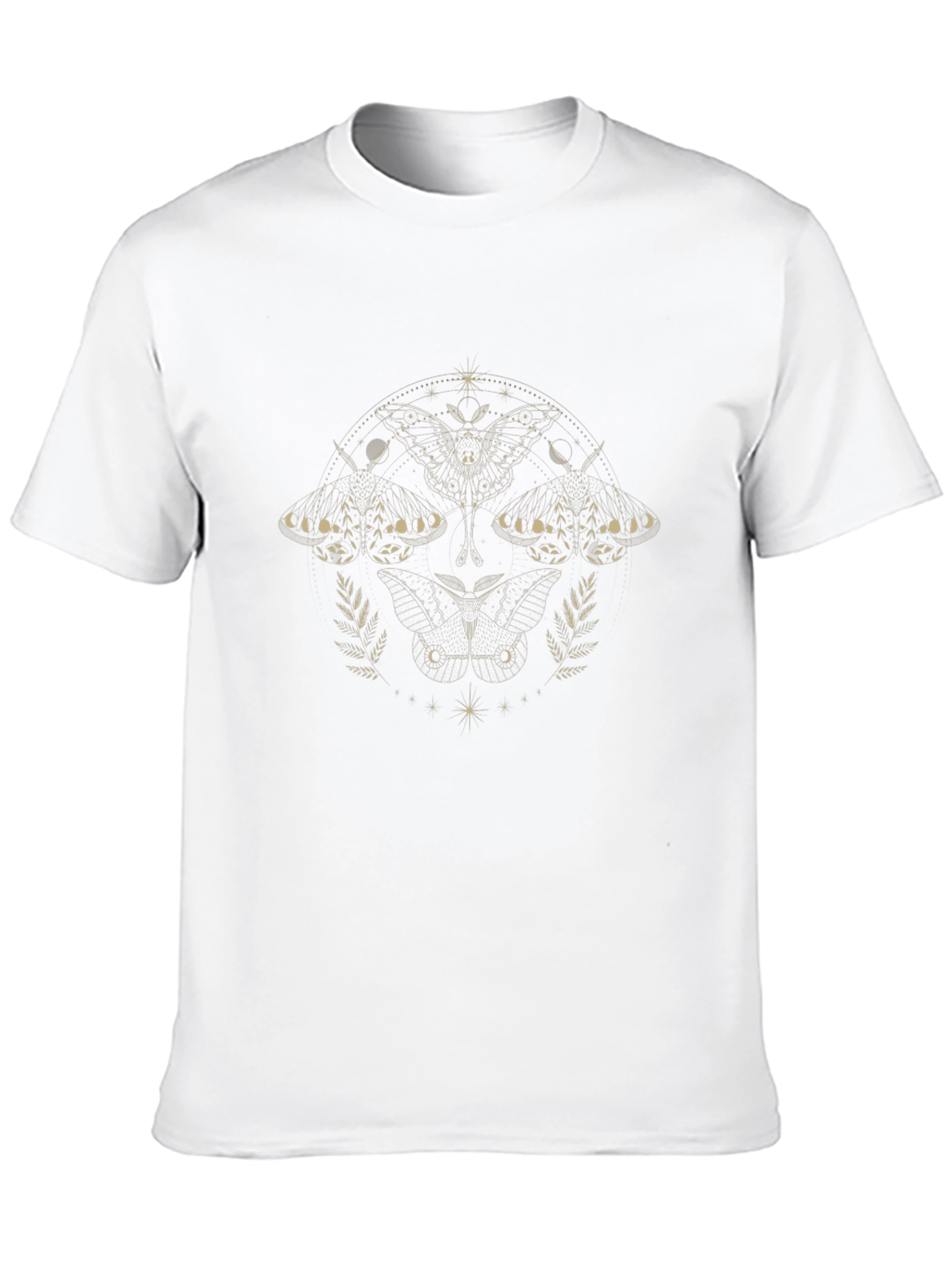 Moth Graphic Tee - Stylish Comfort