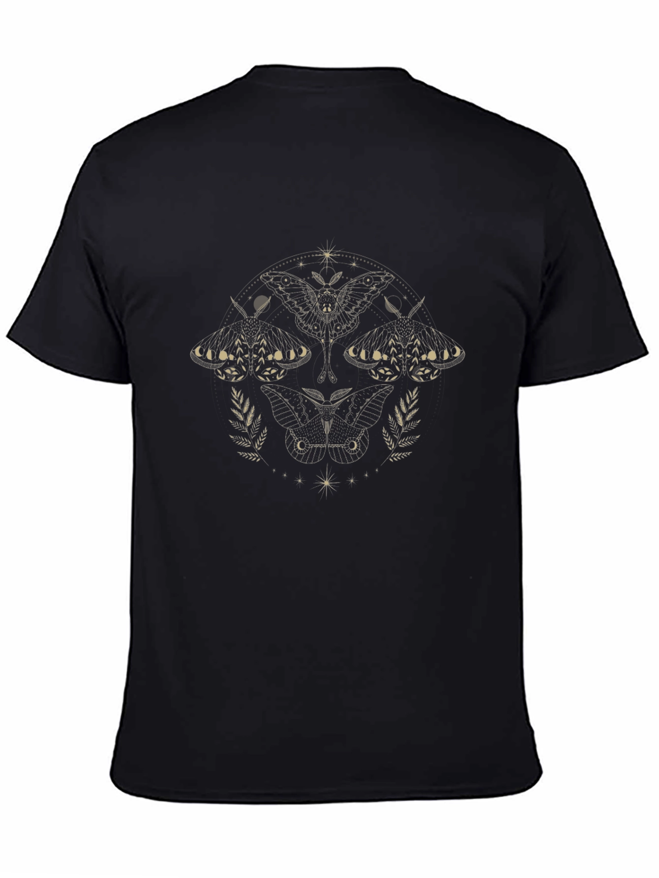 Moth Graphic Tee - Stylish Comfort