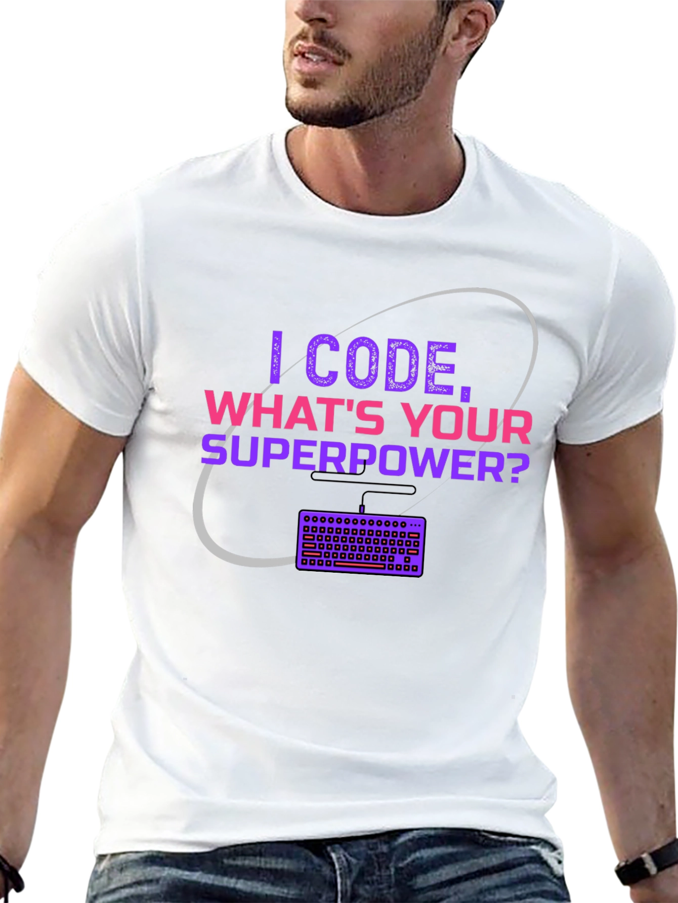 I Code Whats Your Superpower T-Shirt