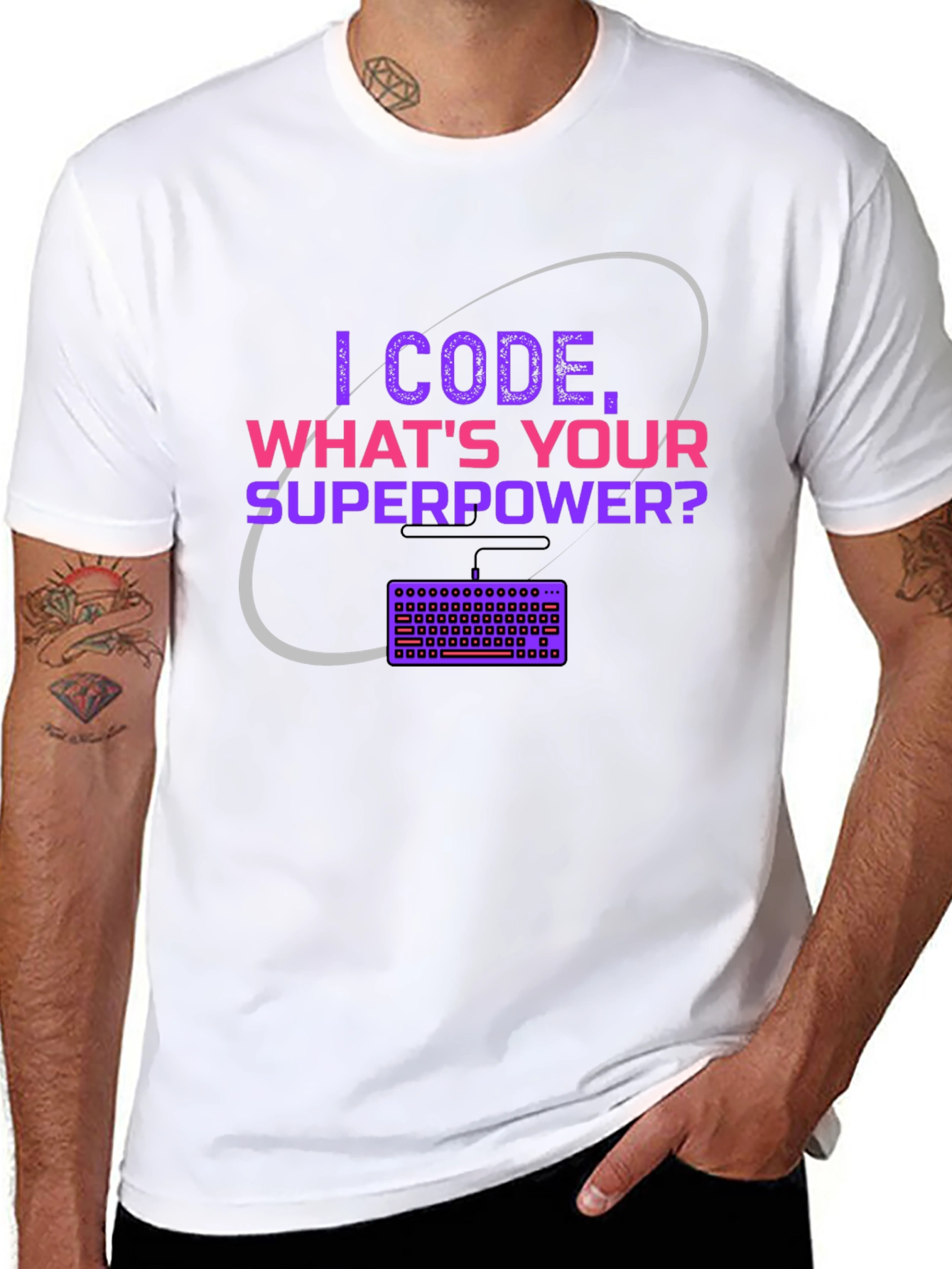 I Code Whats Your Superpower T-Shirt