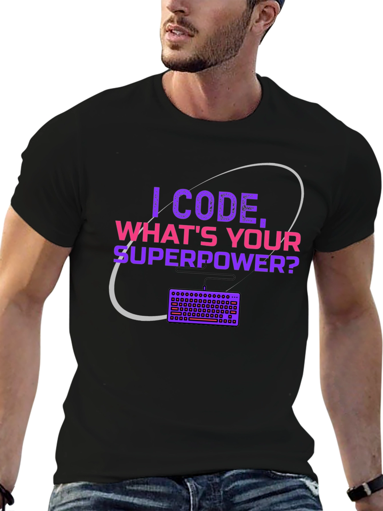 I Code Whats Your Superpower T-Shirt