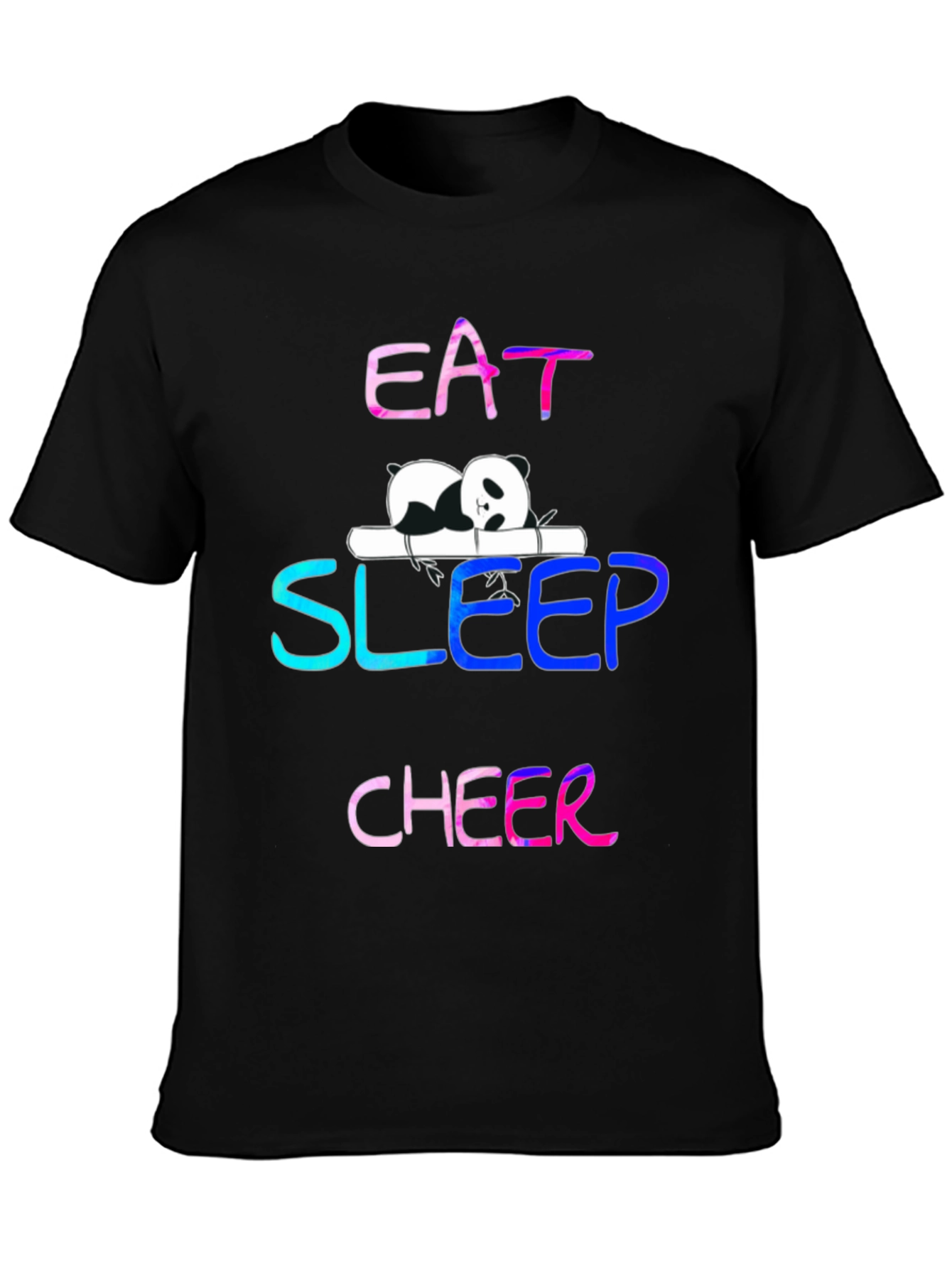 Eat Sleep Cheer Panda T-Shirt