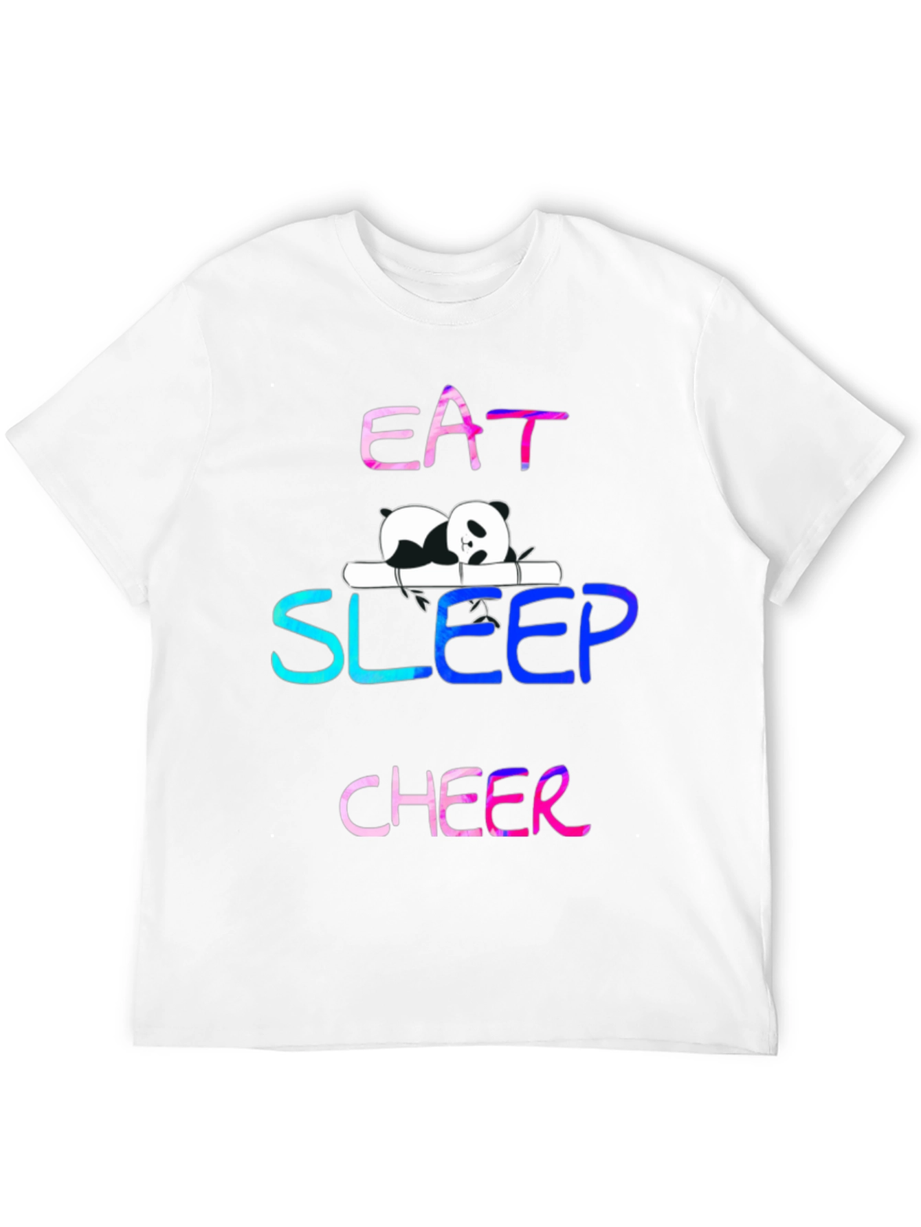 Eat Sleep Cheer Panda T-Shirt