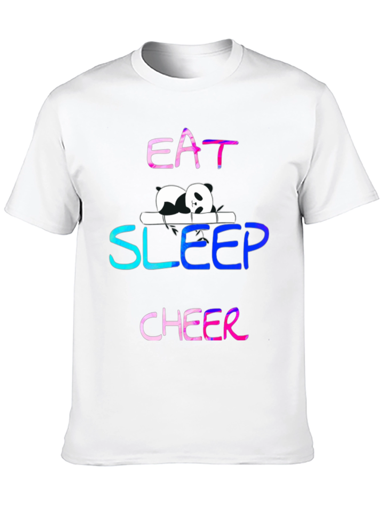 Eat Sleep Cheer Panda T-Shirt