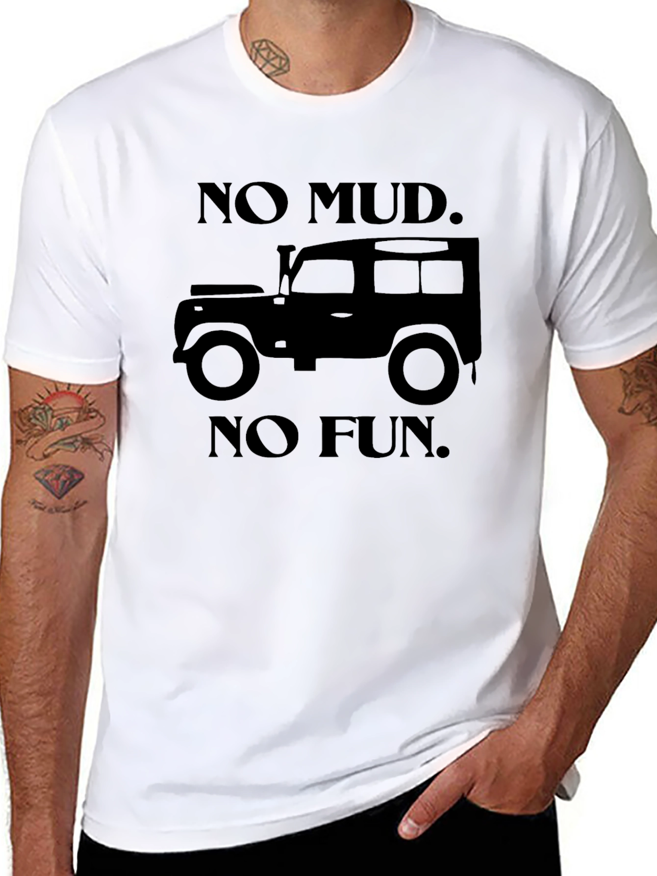 No Mud No Fun T-Shirt - Off-Road Adventure Tee
