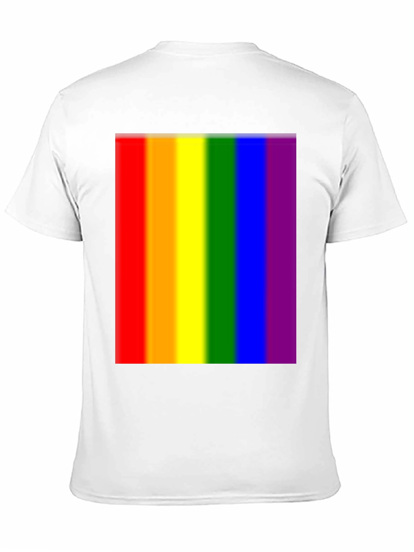 Rainbow Pride T-Shirt - Black Cotton Blend