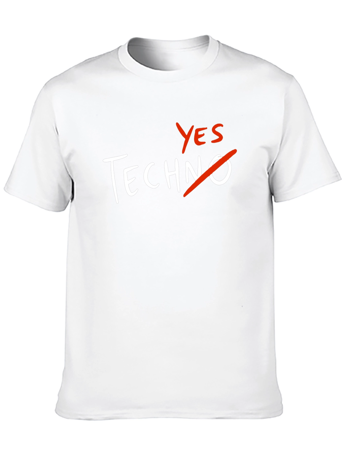 Yes to Anything But Techno T-Shirt