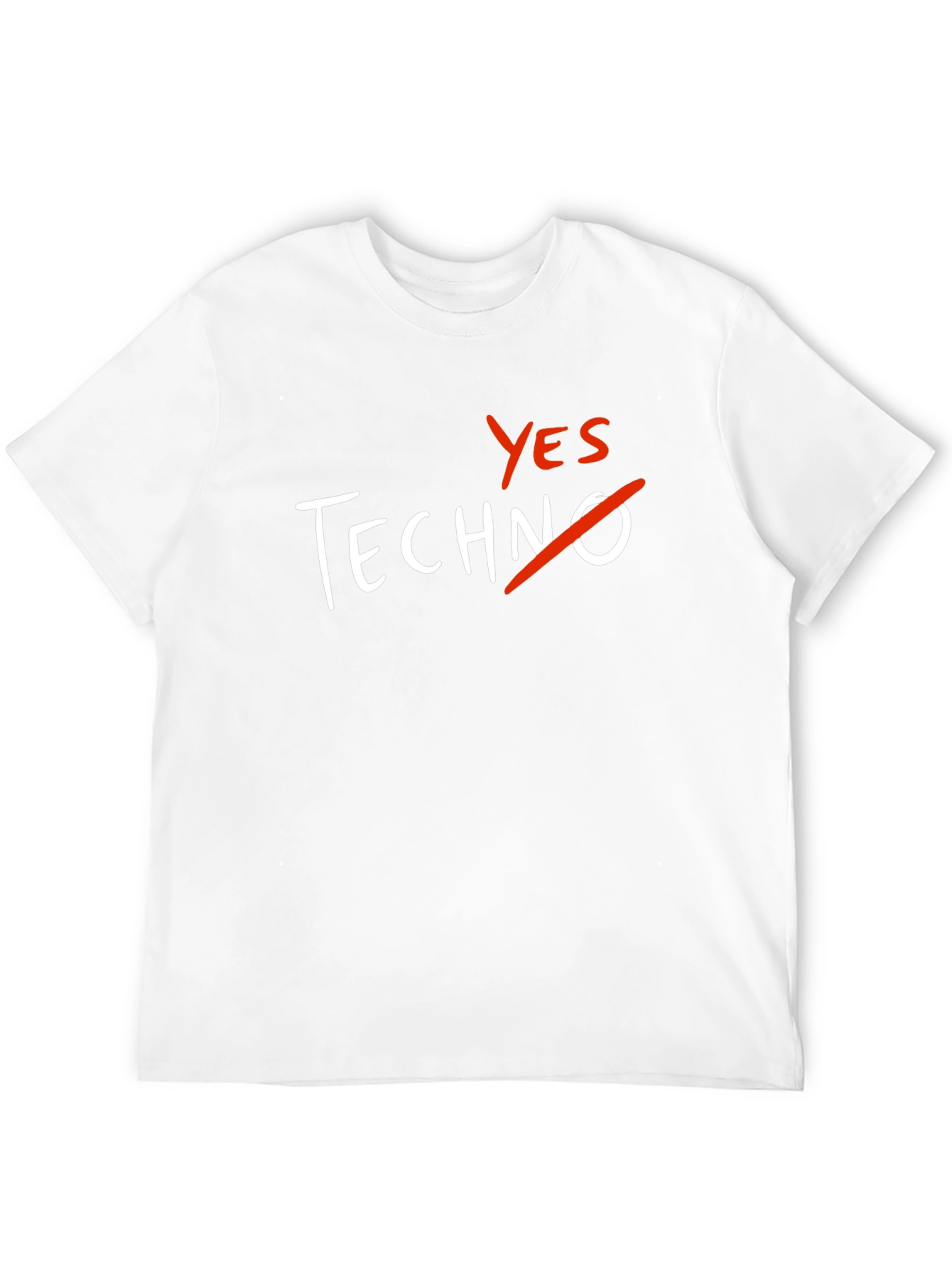 Yes to Anything But Techno T-Shirt