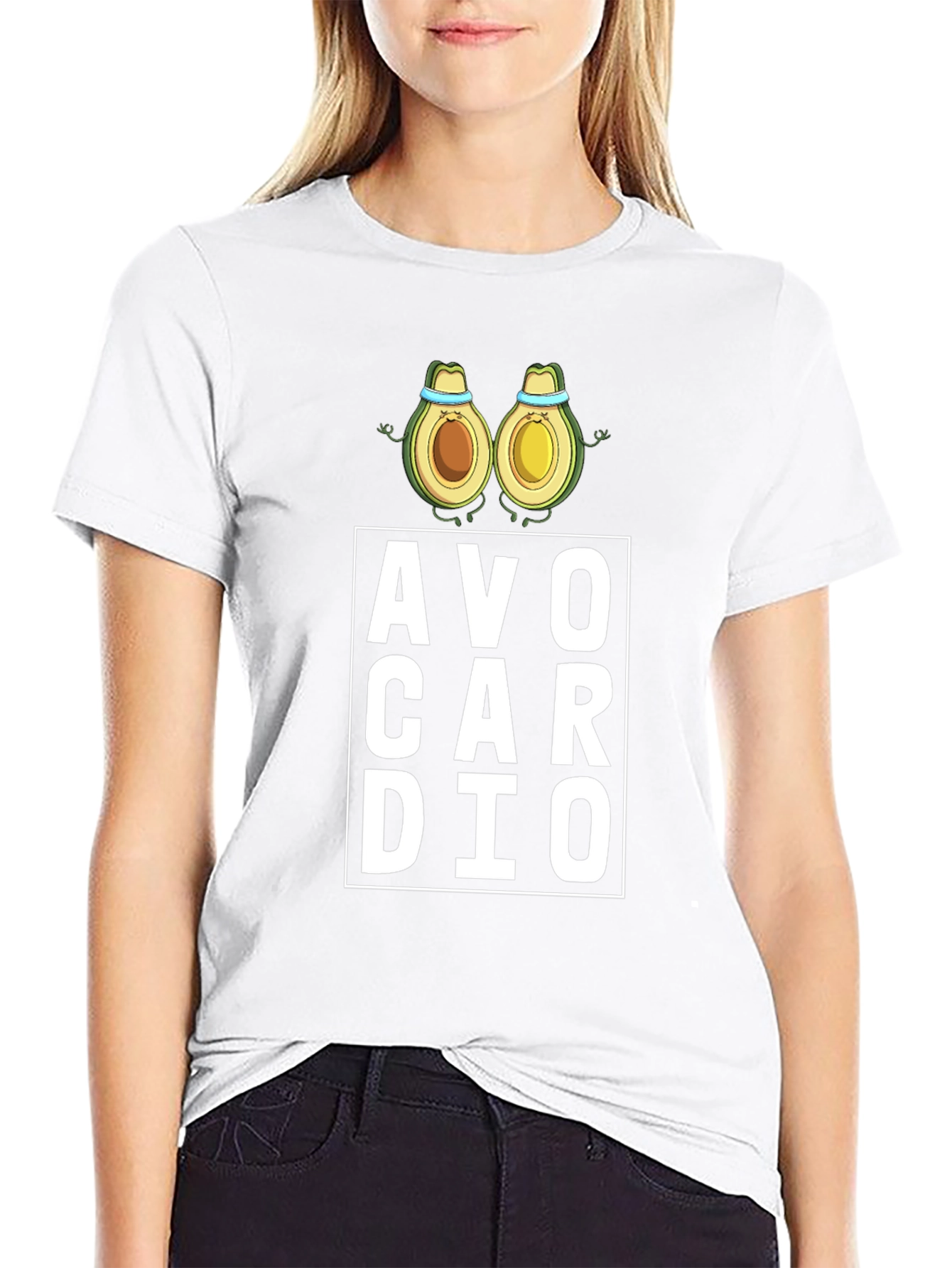Avo Cardio Black T-Shirt - Gym Workout Tee