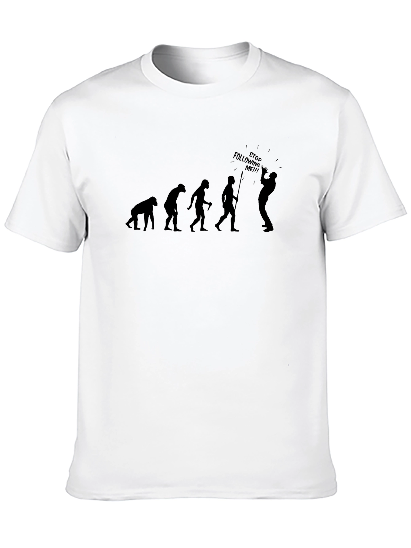 Evolution Stop Following Me T-Shirt