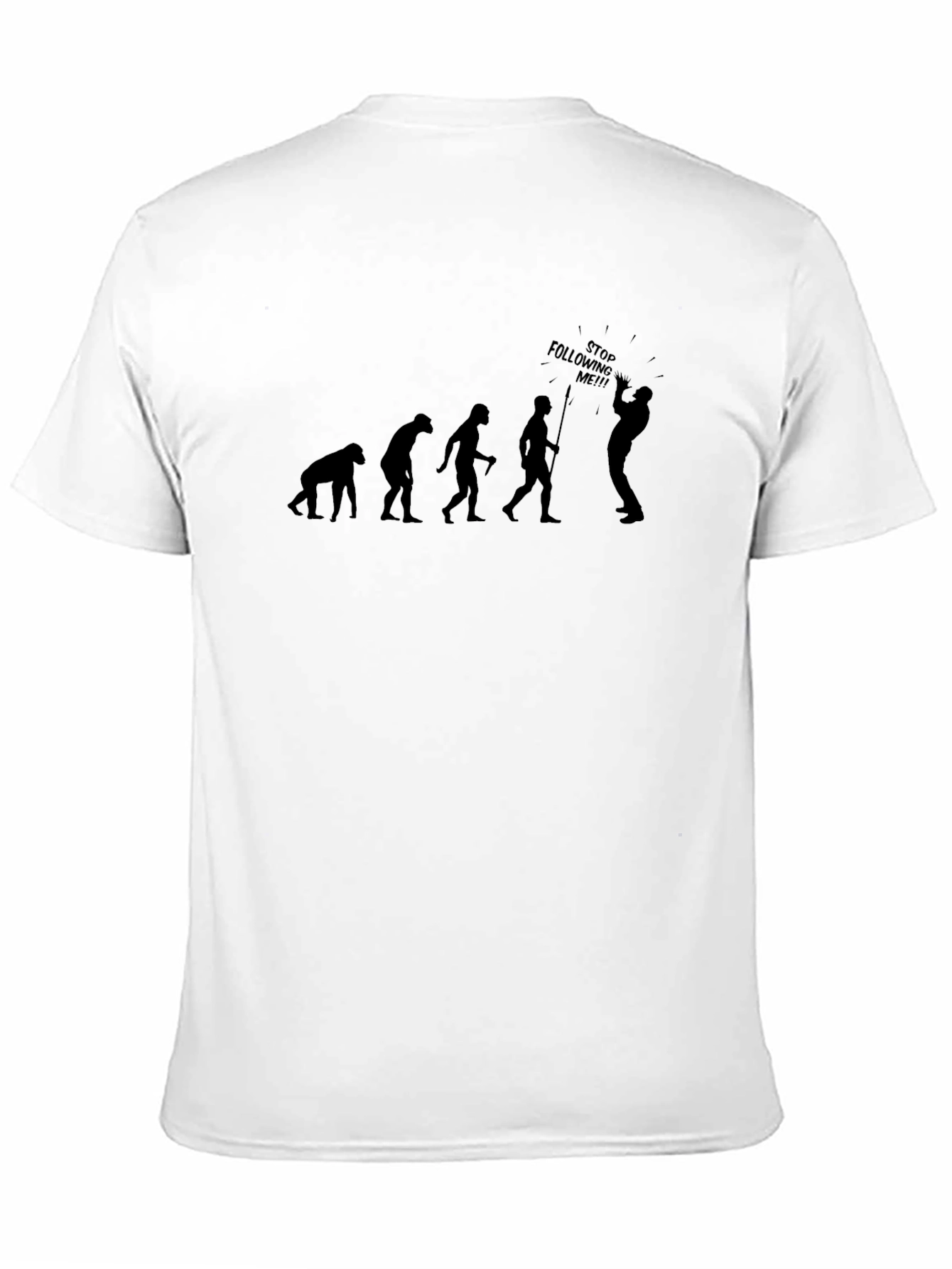 Evolution Stop Following Me T-Shirt