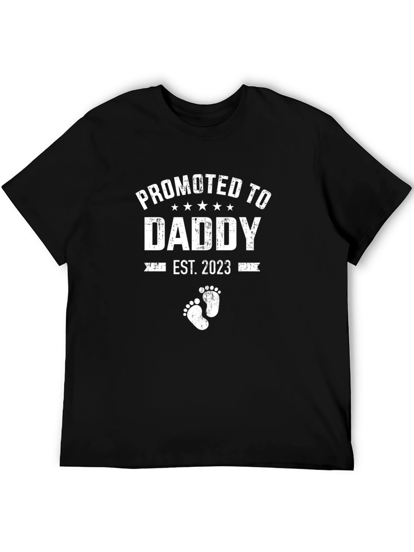 Promoted To Daddy EST. 2023 T-Shirt
