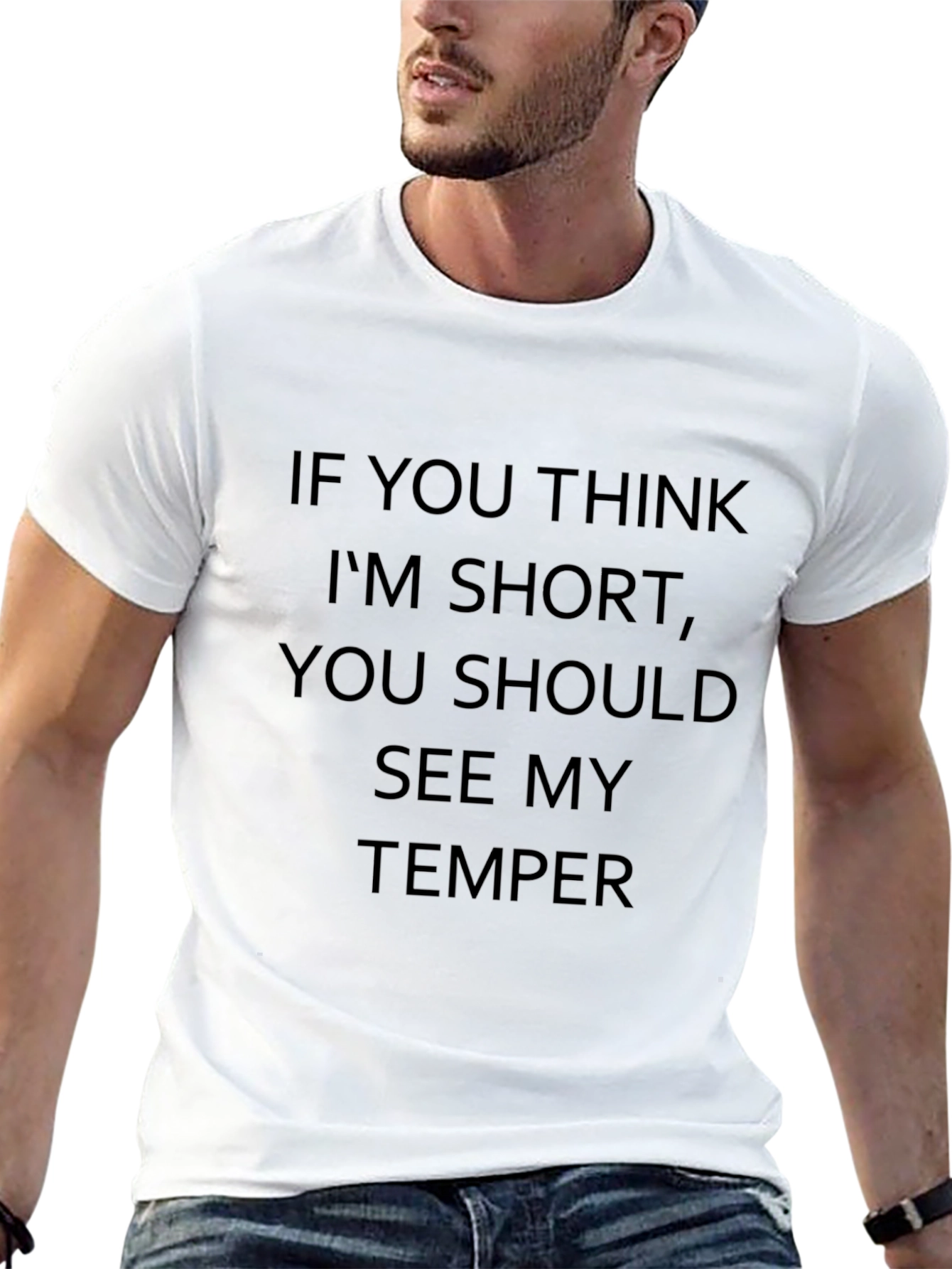 Short Temper T-Shirt - Funny Graphic Tee
