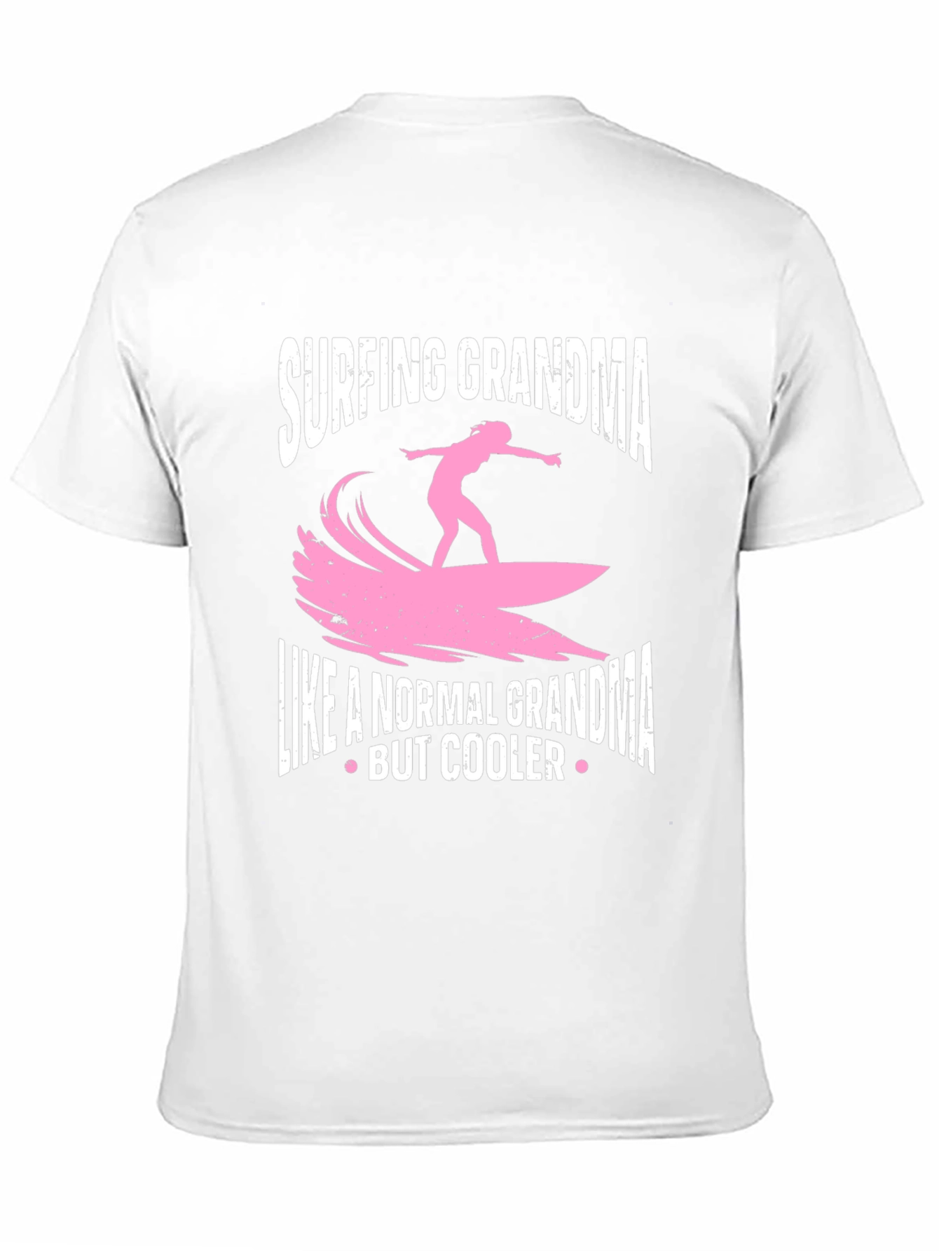 Surfing Grandma T-Shirt - Cool Grandma Tee