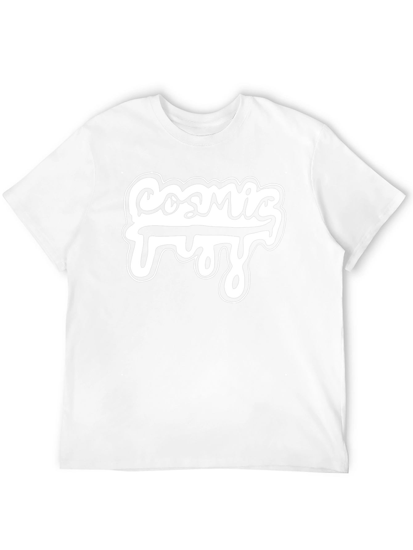 Cosmic Fuzz Black Graphic T-Shirt