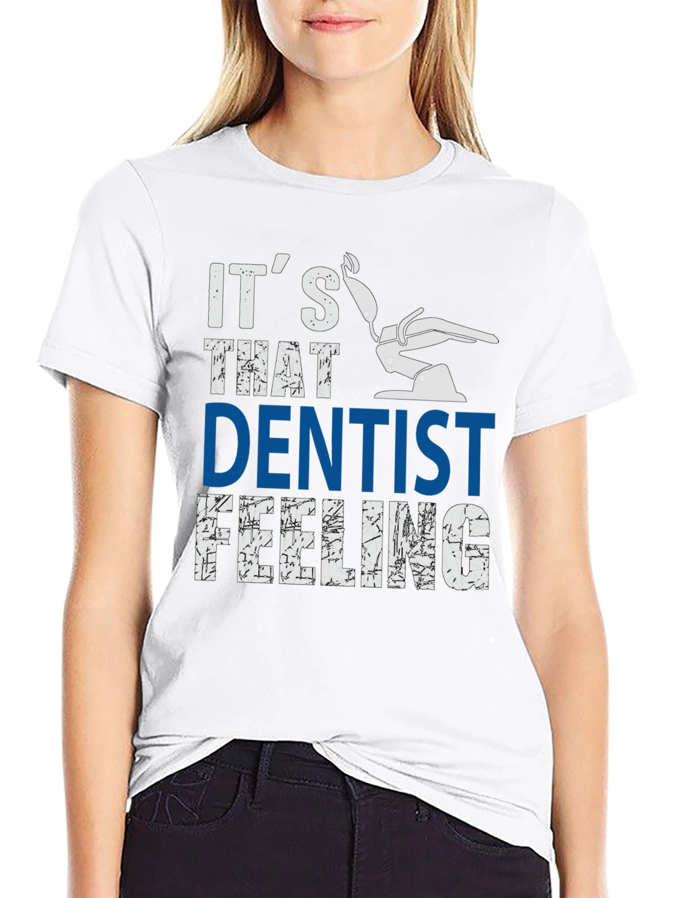 Dentist Feeling Graphic Tee - Comfortable Cotton Blend