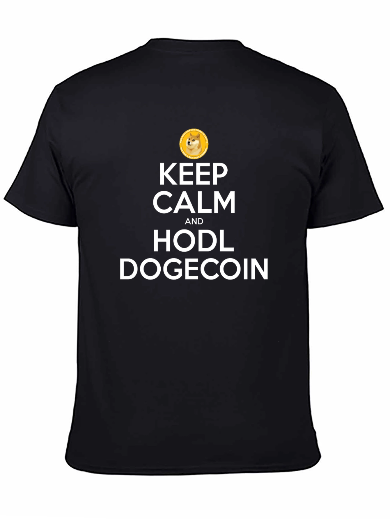 Keep Calm and HODL Dogecoin T-Shirt