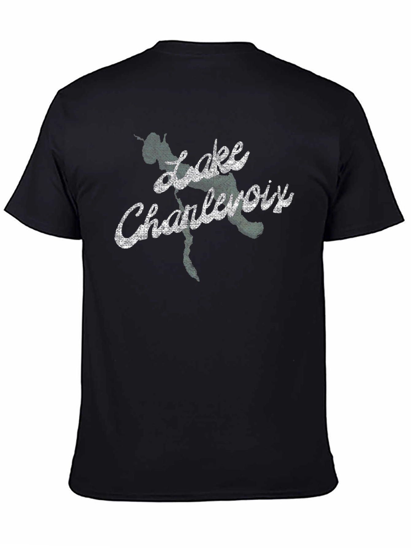 Lake Charlevoix Black T-Shirt
