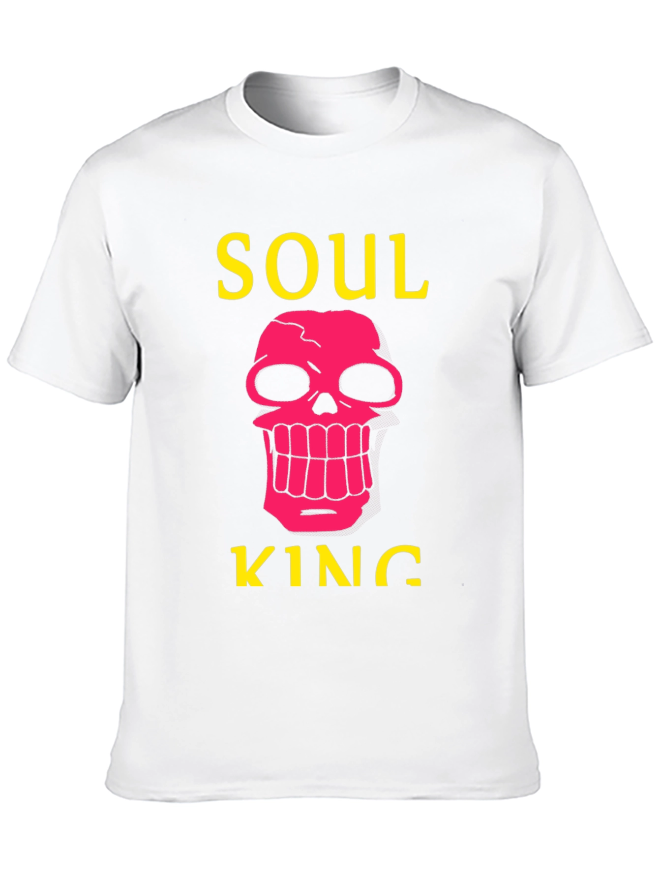Soul King Graphic Tee - Bold Skull Design
