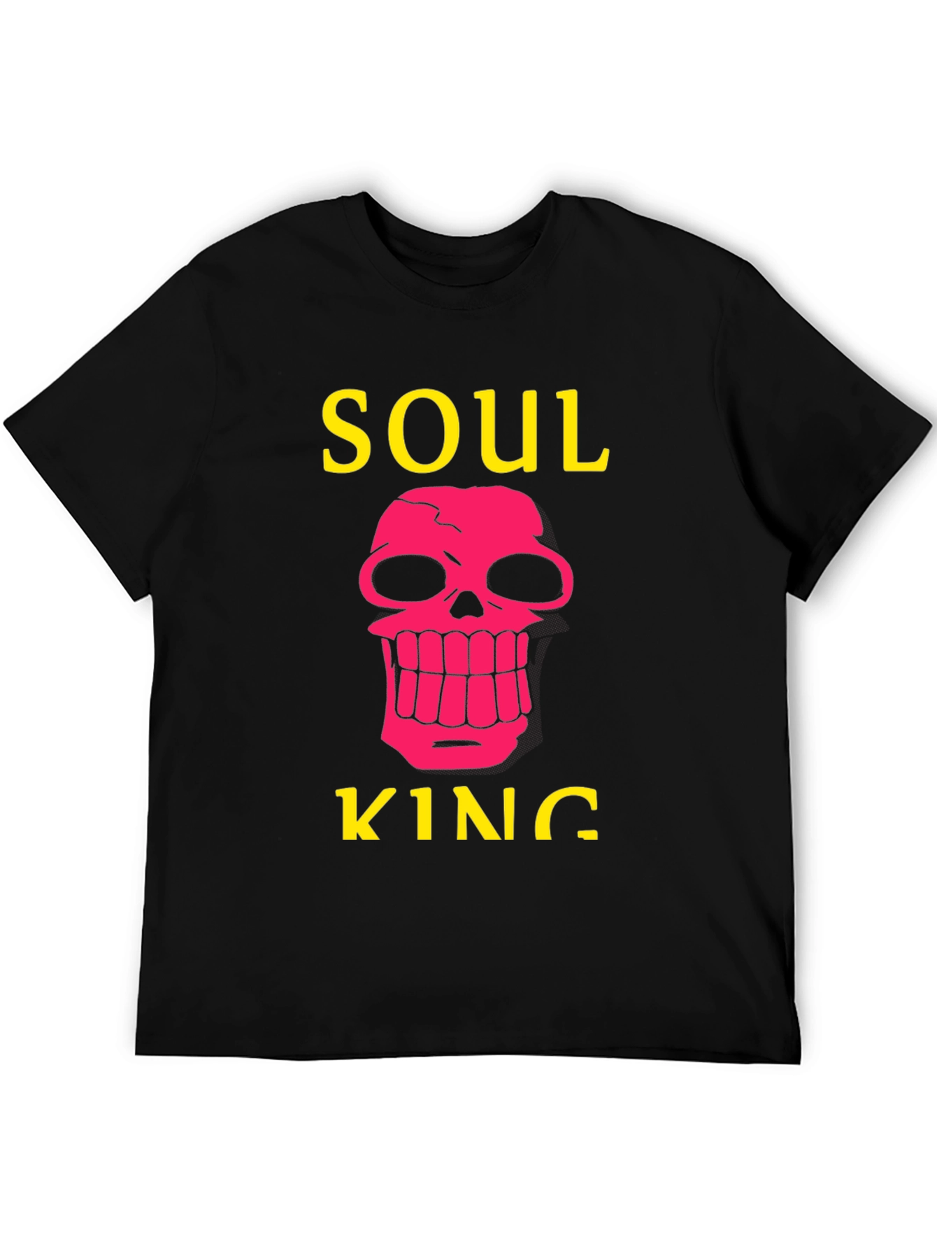 Soul King Graphic Tee - Bold Skull Design