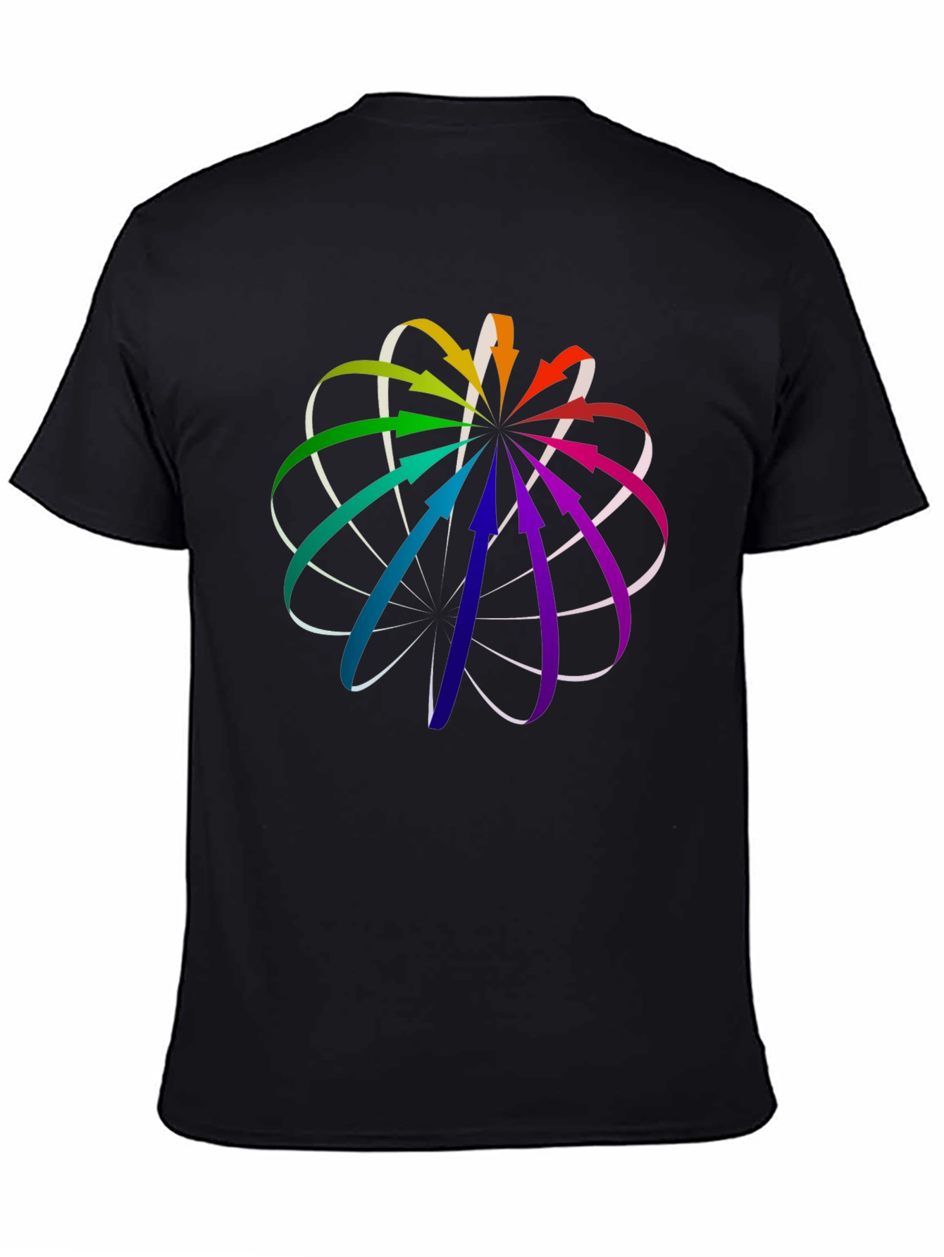 Geometric Rainbow Arrow T-Shirt