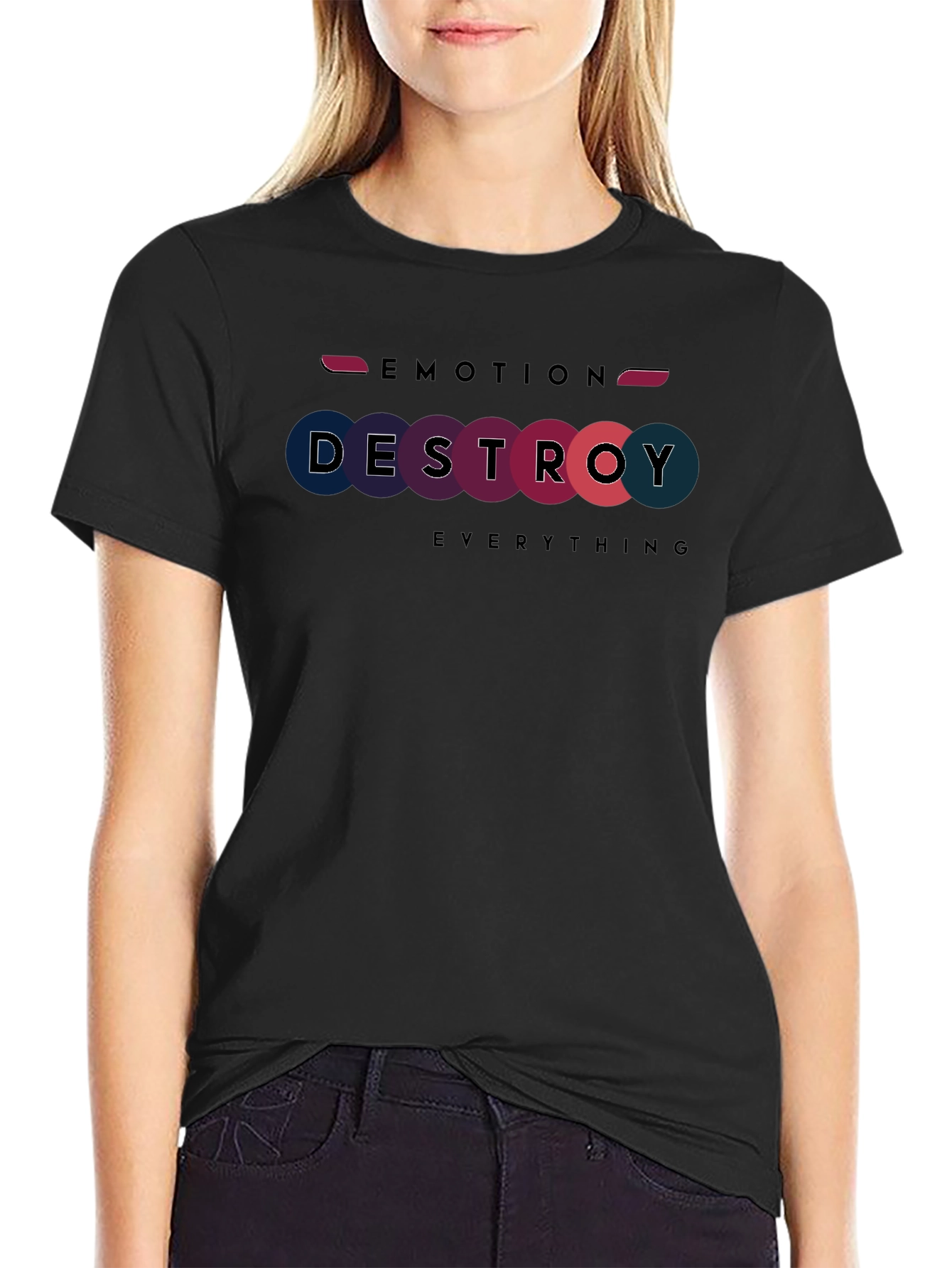 Emotion Destroy Everything Graphic Tee