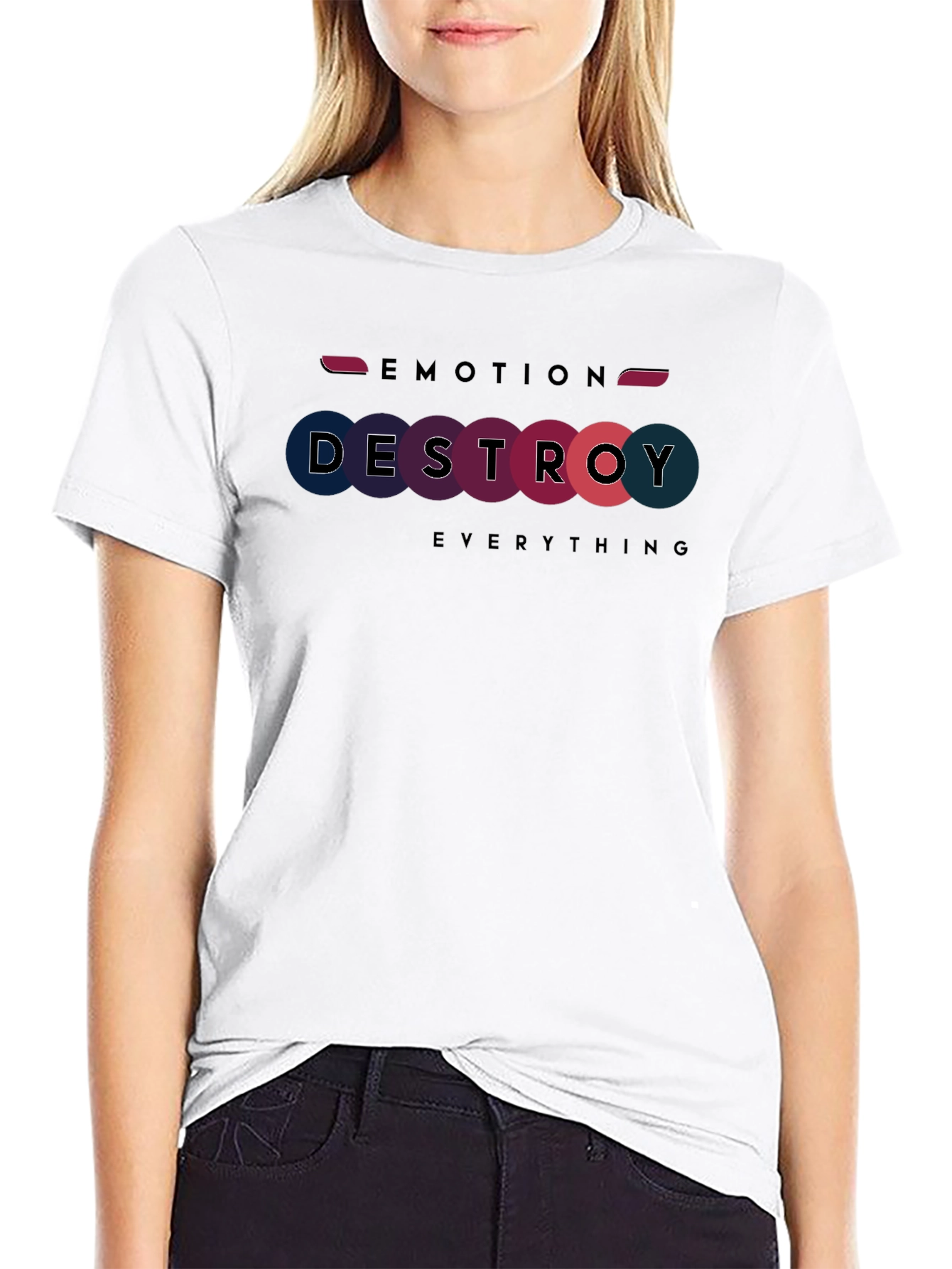 Emotion Destroy Everything Graphic Tee