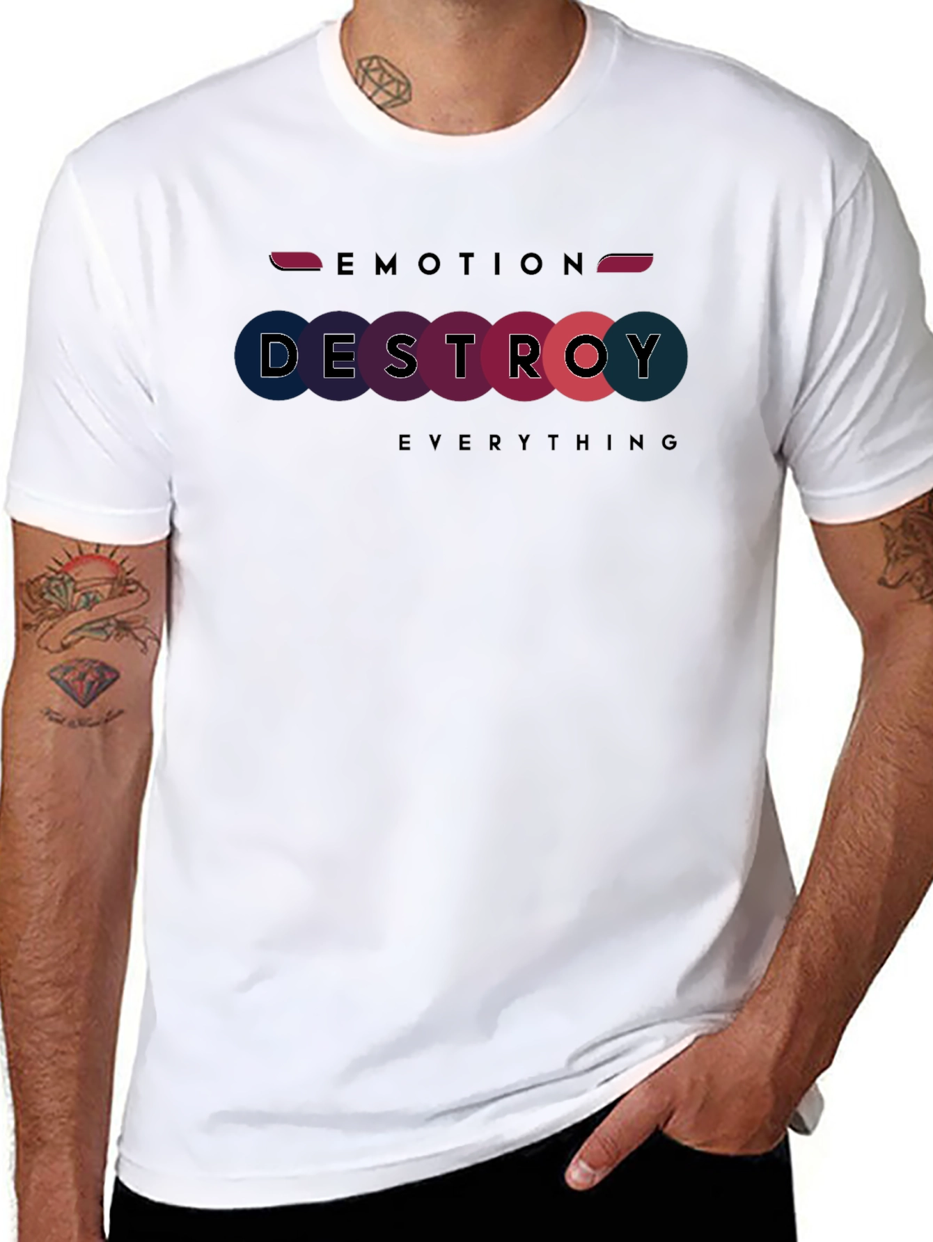 Emotion Destroy Everything Graphic Tee