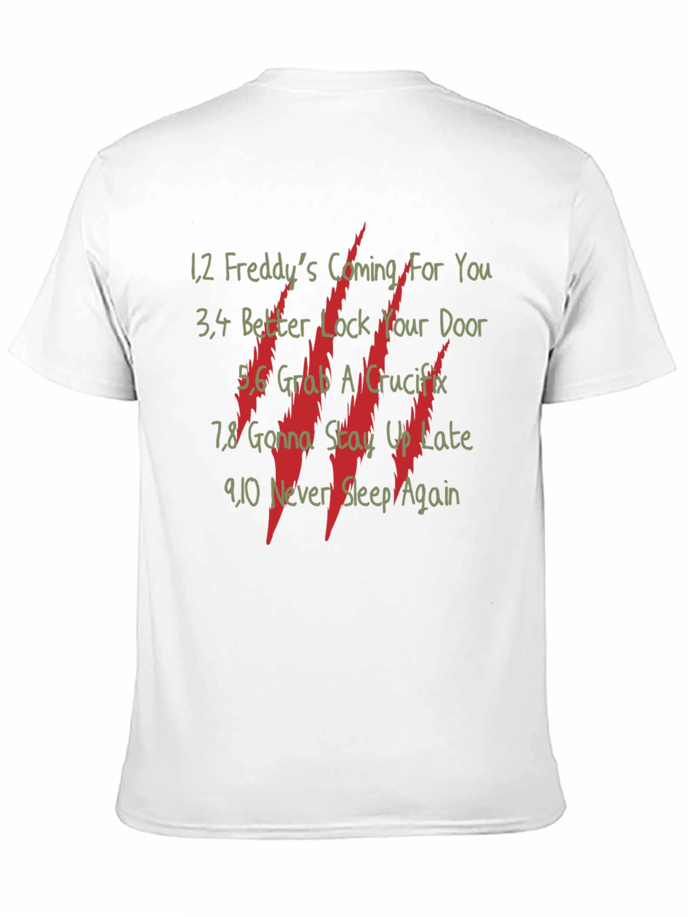 Freddy Krueger Inspired T-Shirt