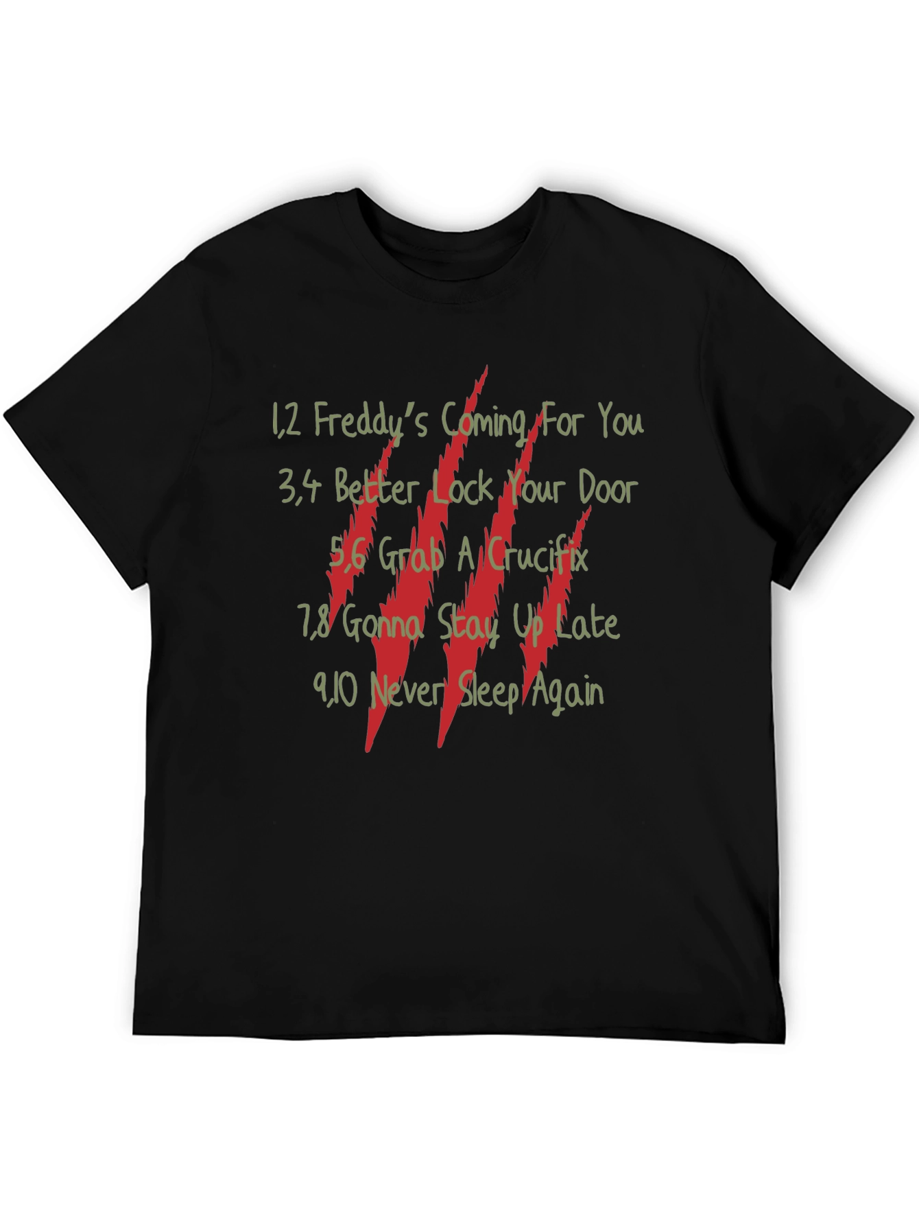 Freddy Krueger Inspired T-Shirt