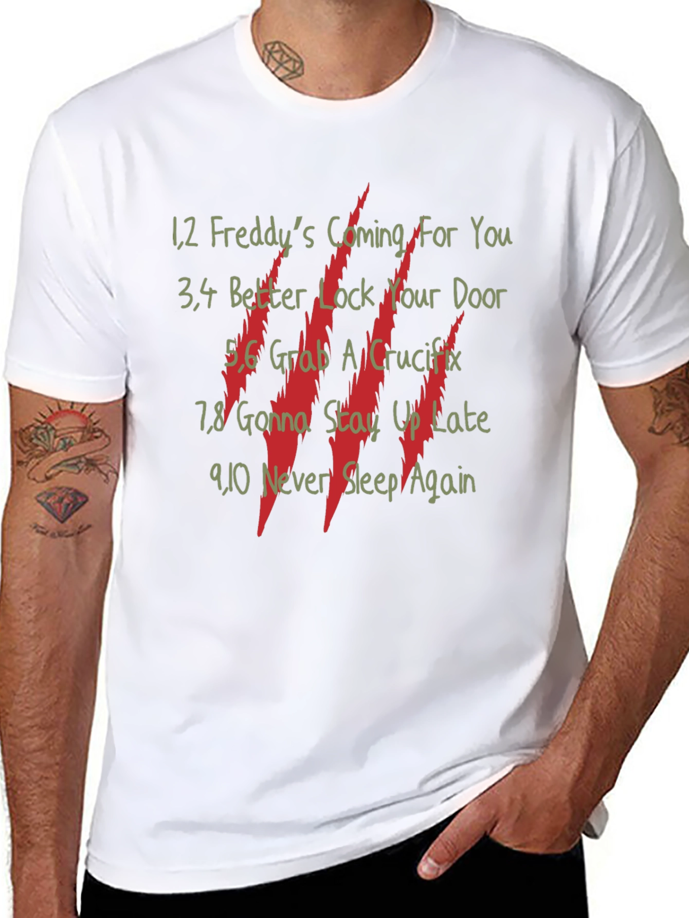 Freddy Krueger Inspired T-Shirt