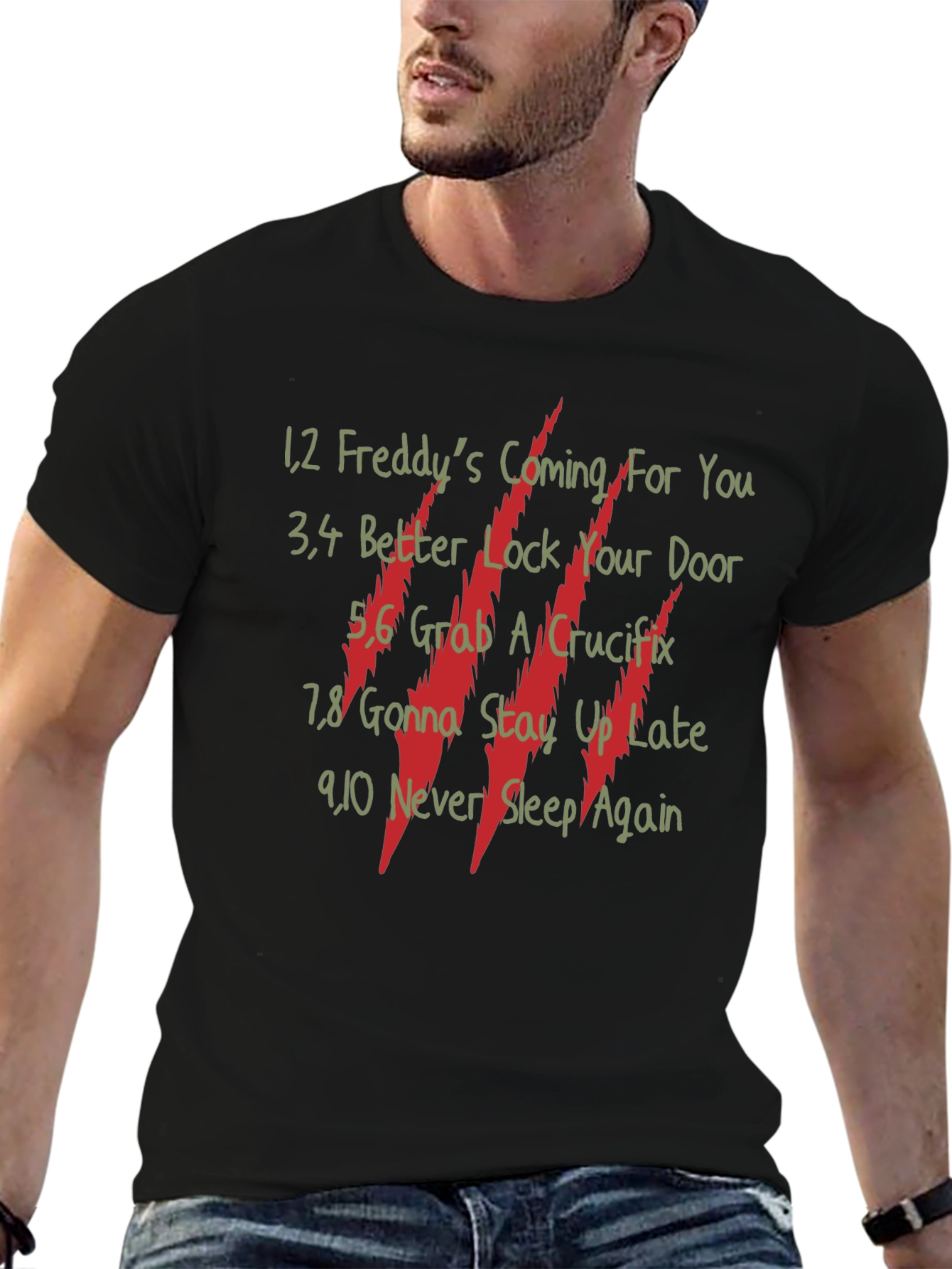 Freddy Krueger Inspired T-Shirt
