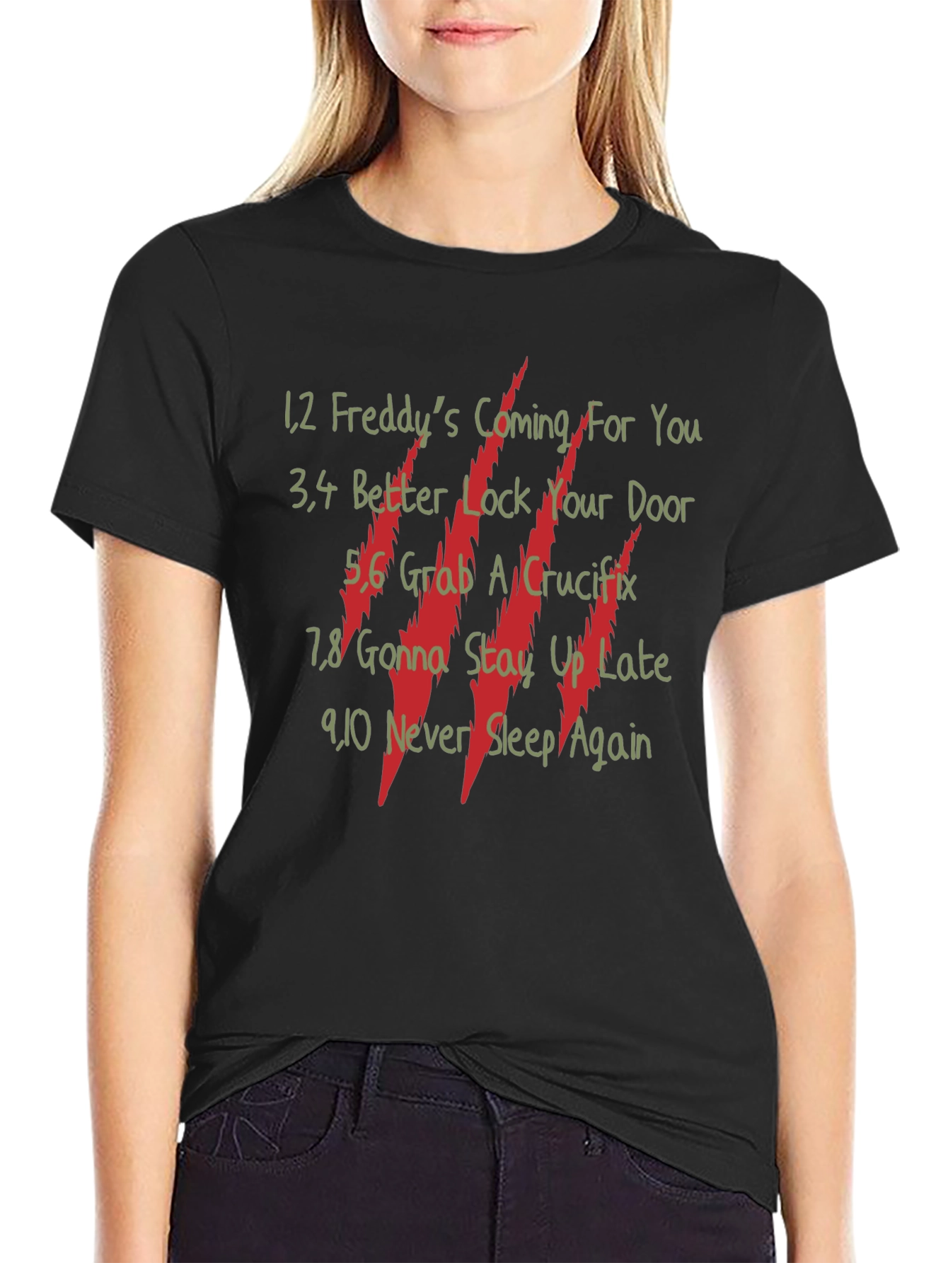 Freddy Krueger Inspired T-Shirt